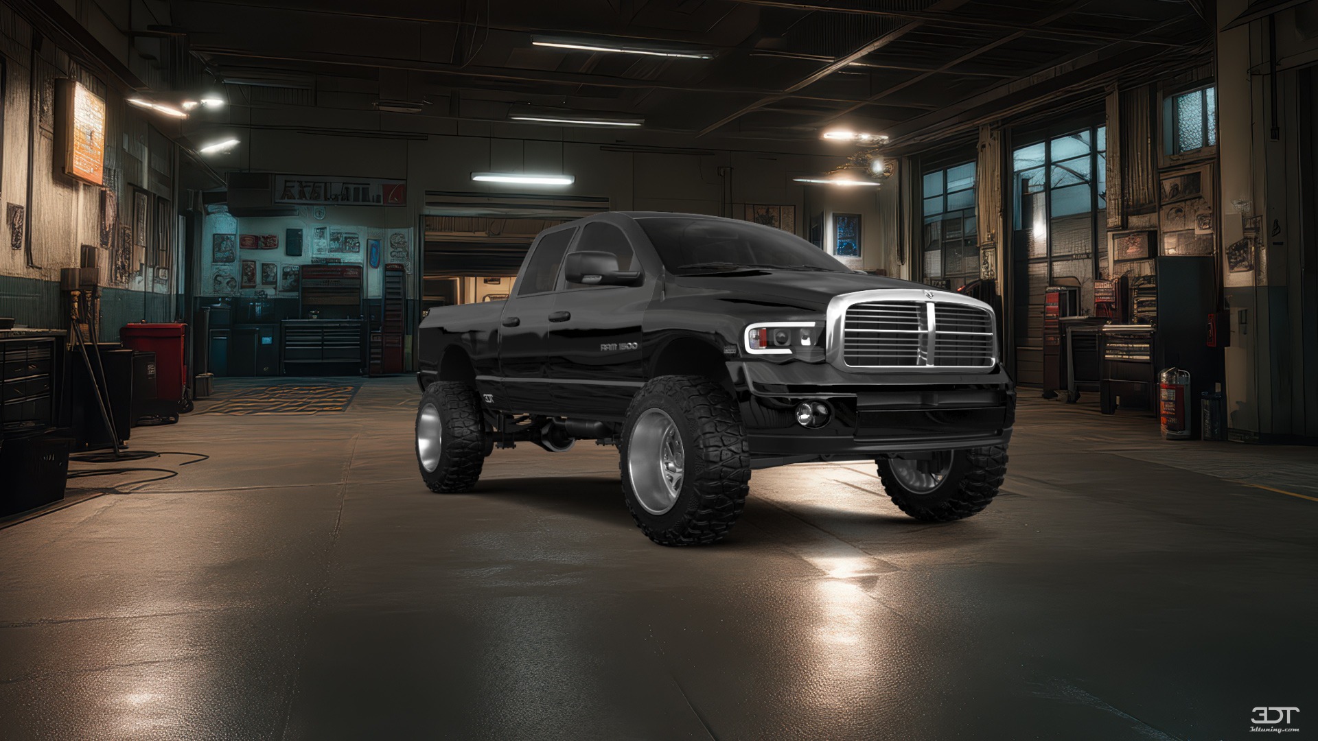 Dodge Ram 1500 6.4 ft box 4 Door pickup truck 2002 tuning