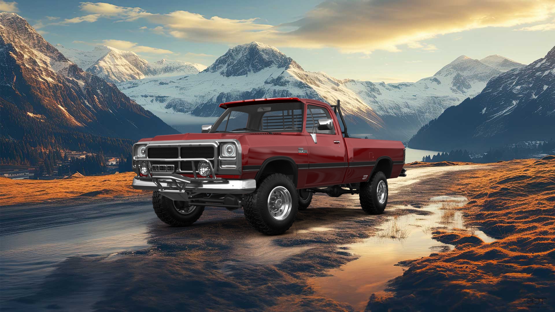 Dodge Ram 2 Door pickup truck 1991 tuning