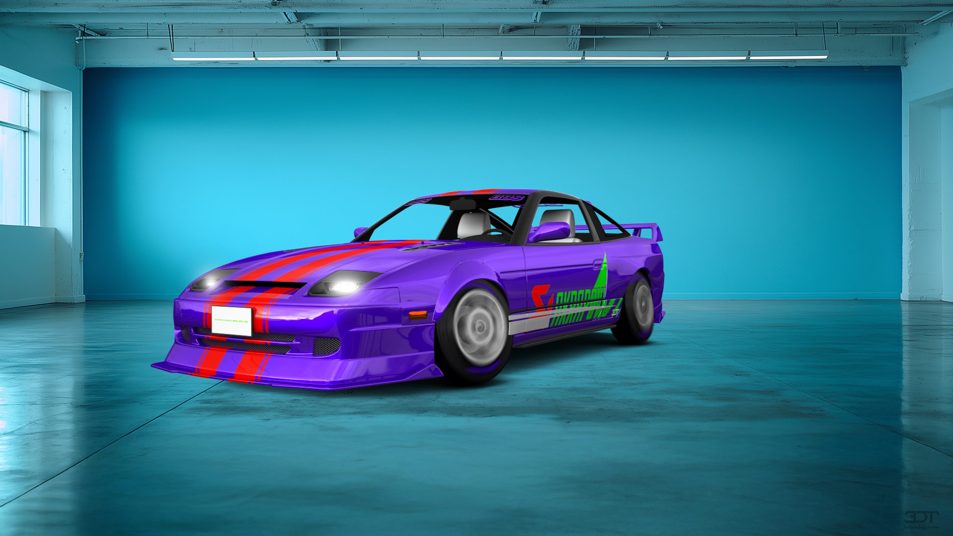 Nissan 240SX 3 Door Hatchback 1989 tuning