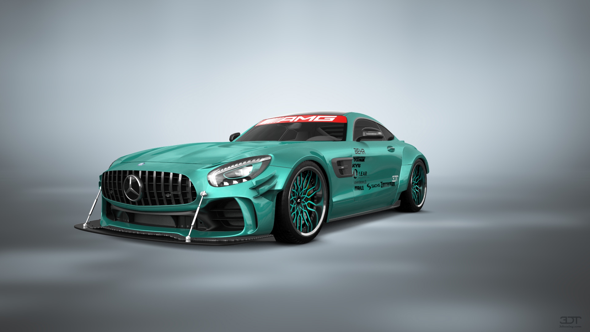 Mercedes AMG GT 2 door fastback coupe 2015 tuning