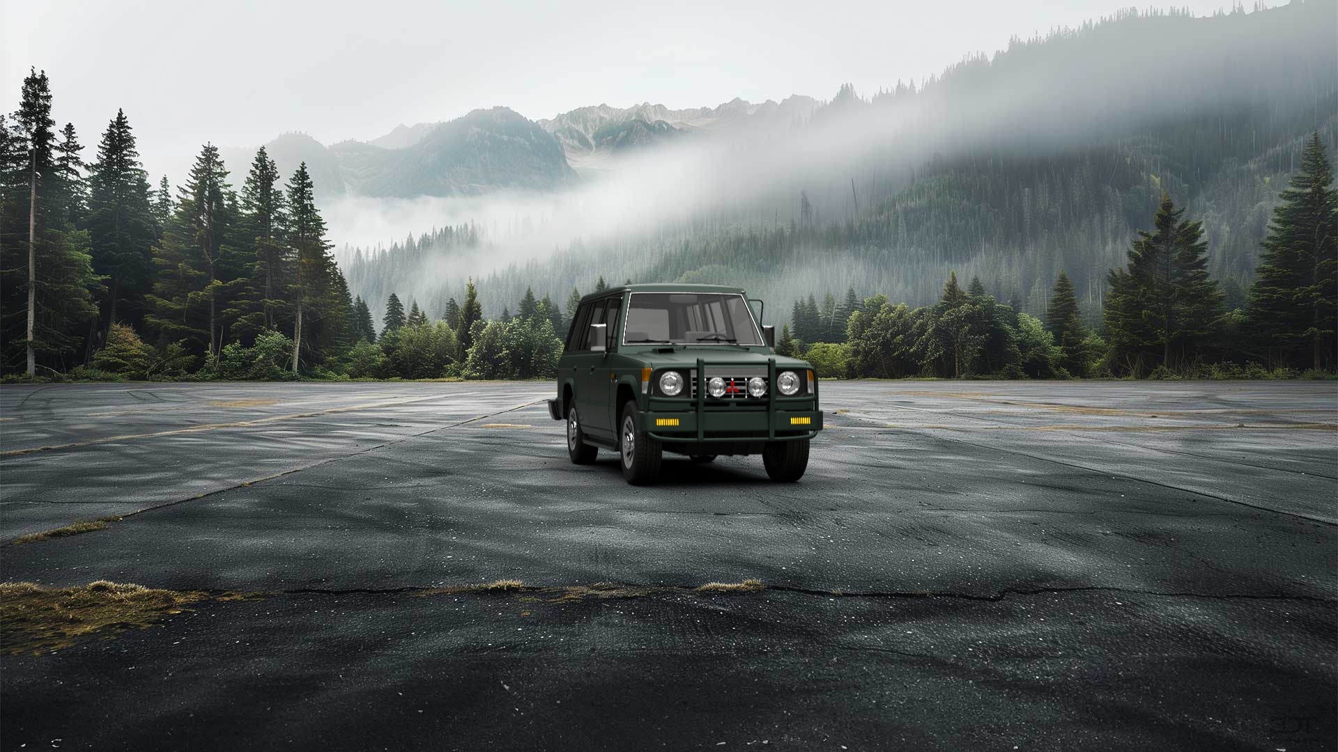 Mitsubishi Pajero Wagon 5door SUV 1983