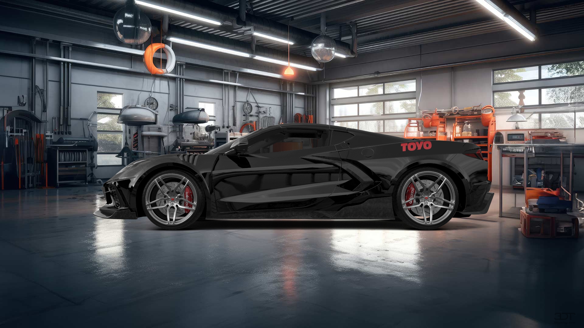 Chevrolet Corvette 2 door targa top 2020 tuning