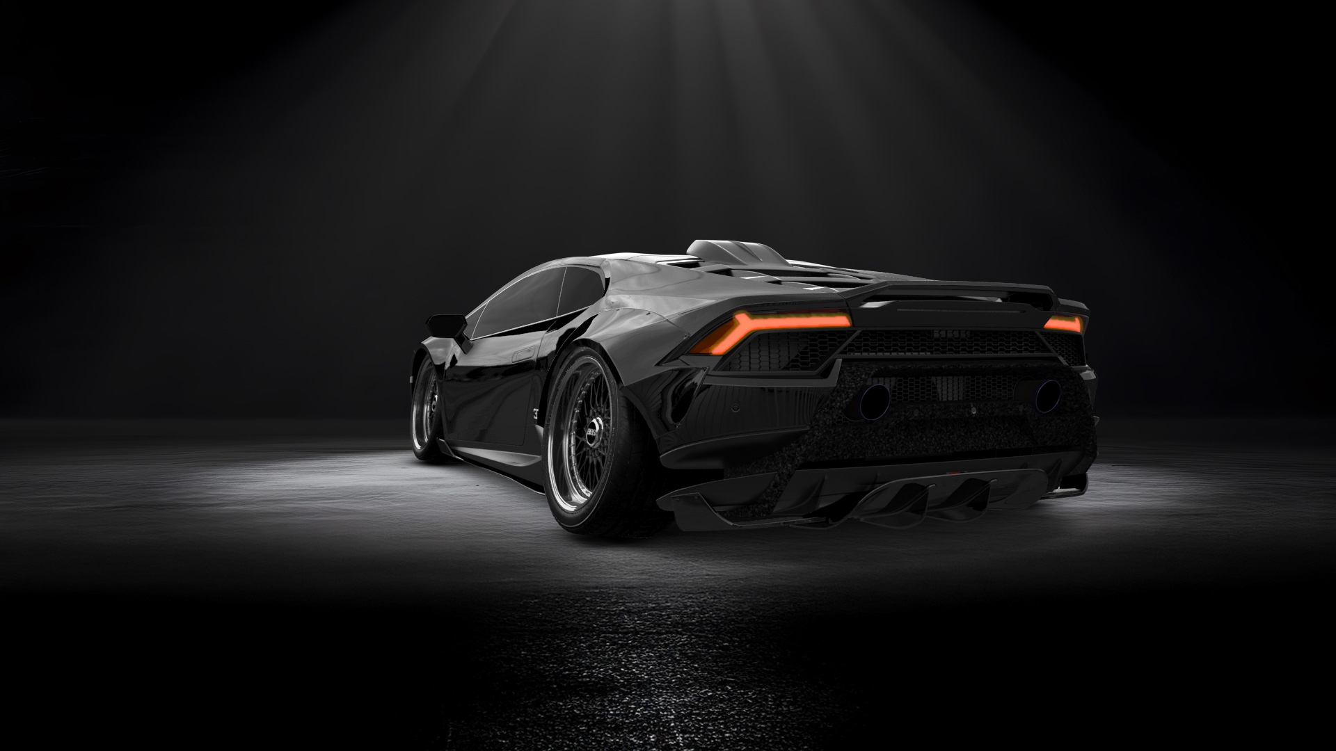 Lamborghini Huracan 2 Door Coupe 2014 tuning