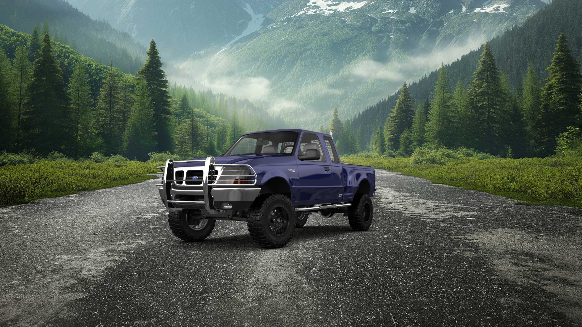 Ford Ranger Flareside 2 Door pickup truck 1998 tuning