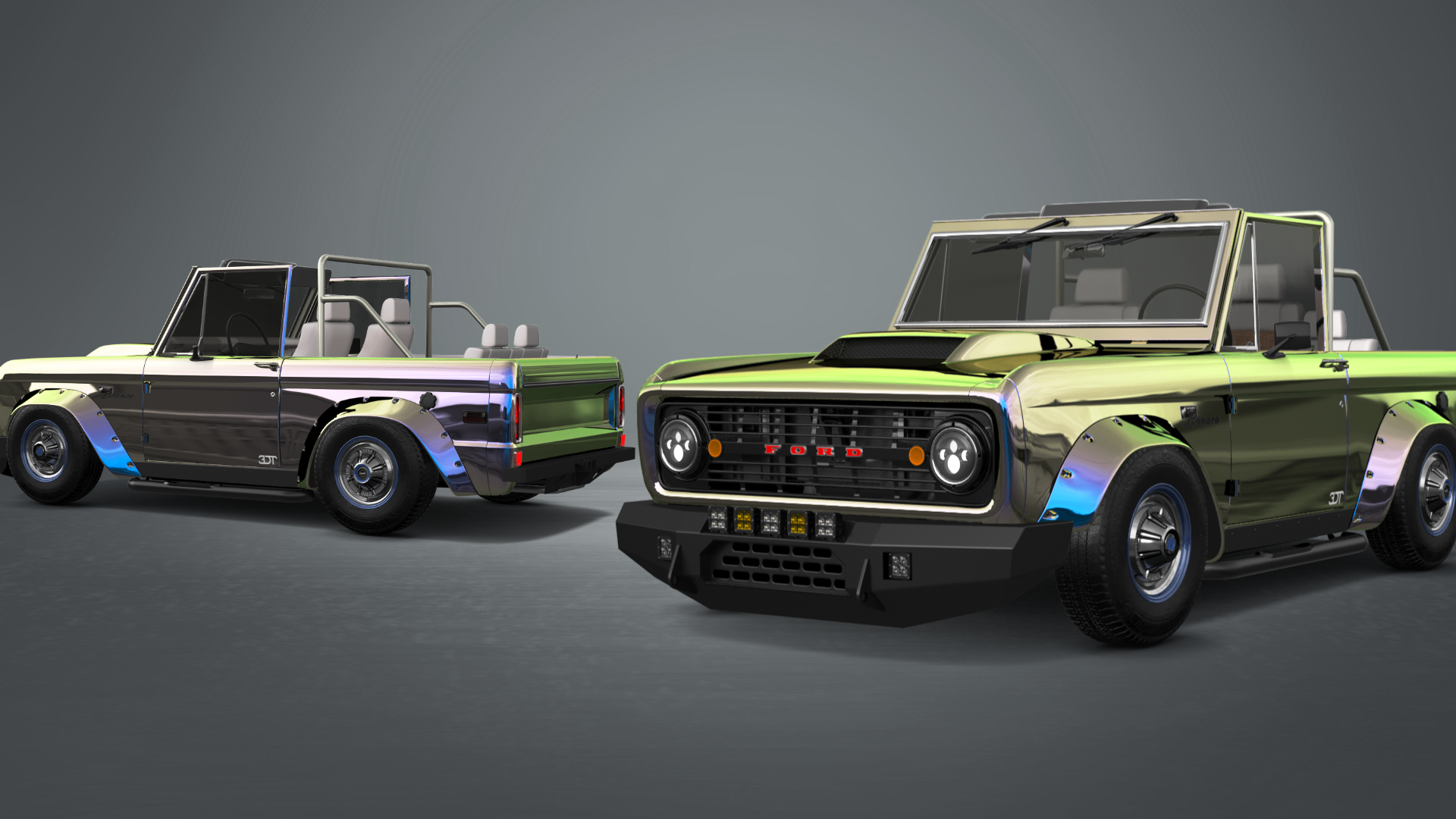 Ford Bronco 3 Door SUV 1965
