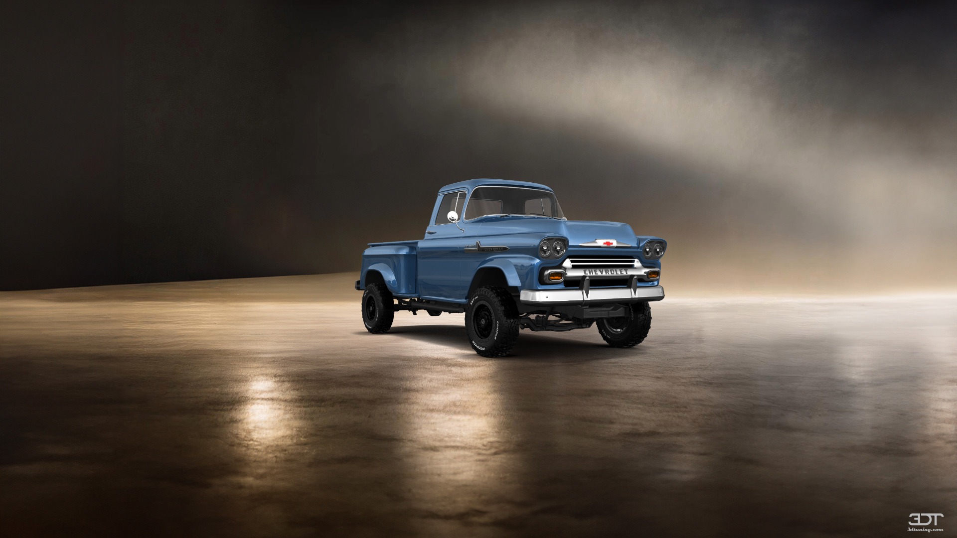 Chevrolet Apache Stepside 2 Door pickup truck 1959 tuning