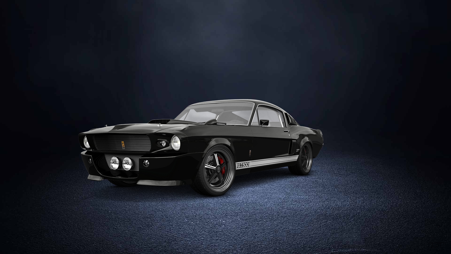 Mustang GT500 2 Door Coupe 1968