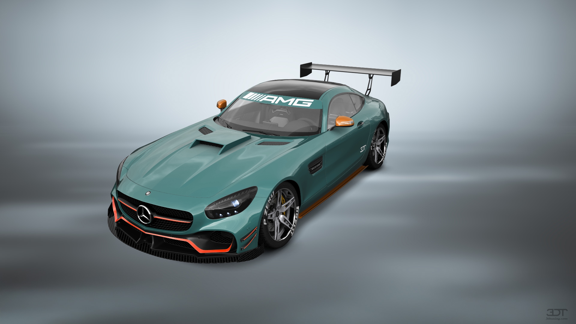 Mercedes AMG GT 2 door fastback coupe 2016 tuning