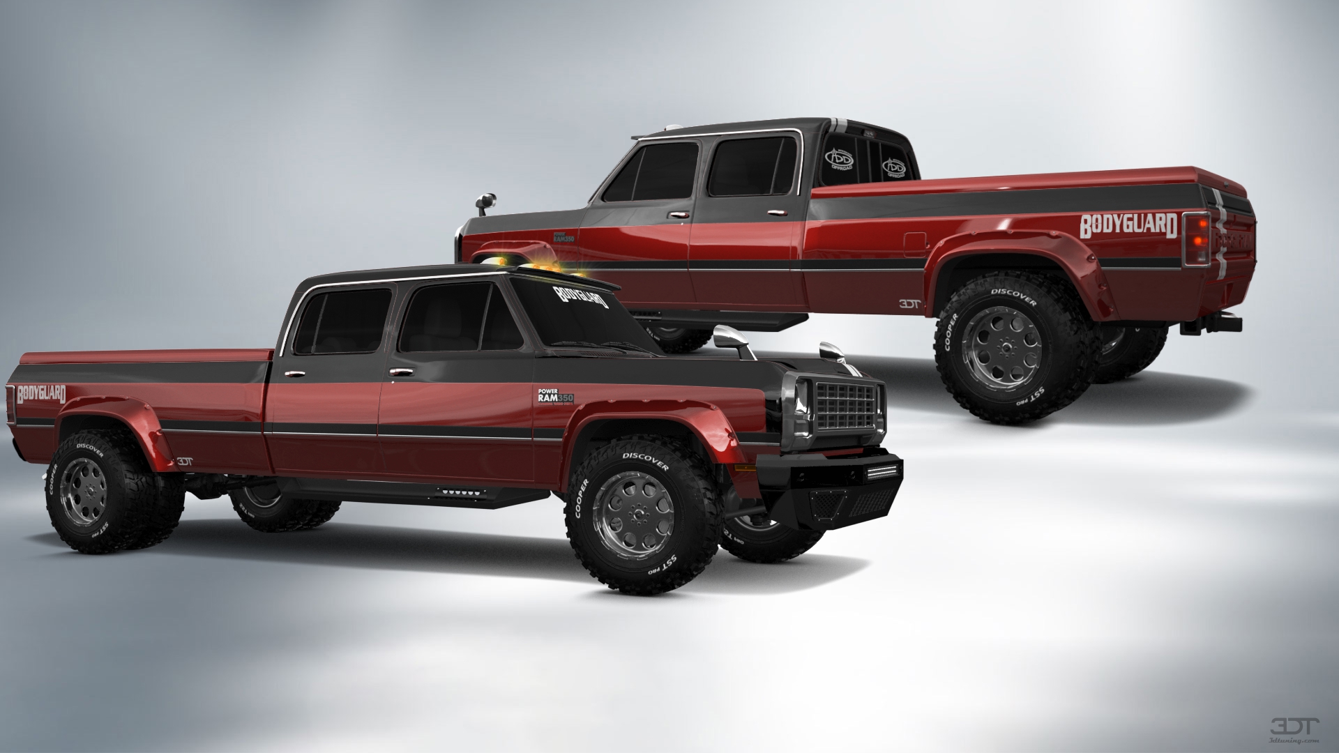 Dodge Ram 350 4 Door pickup truck 1991