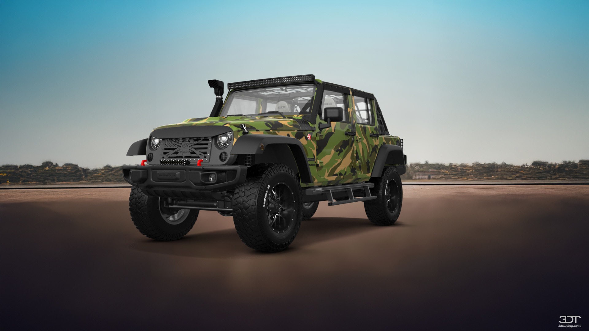 Jeep Wrangler Unlimited JK Rubicon Recon 4 Door SUV 2017 tuning