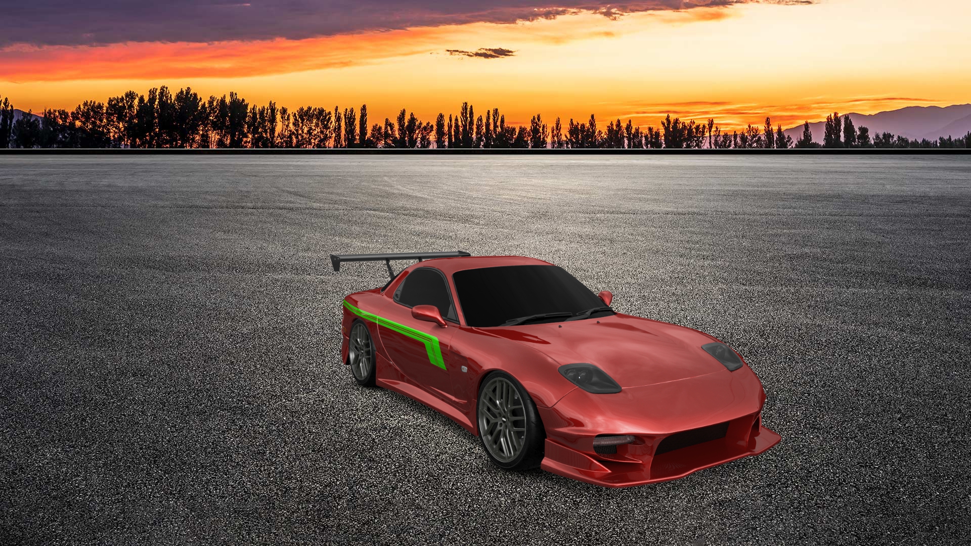Mazda RX-7 2 Door Coupe 1997 tuning