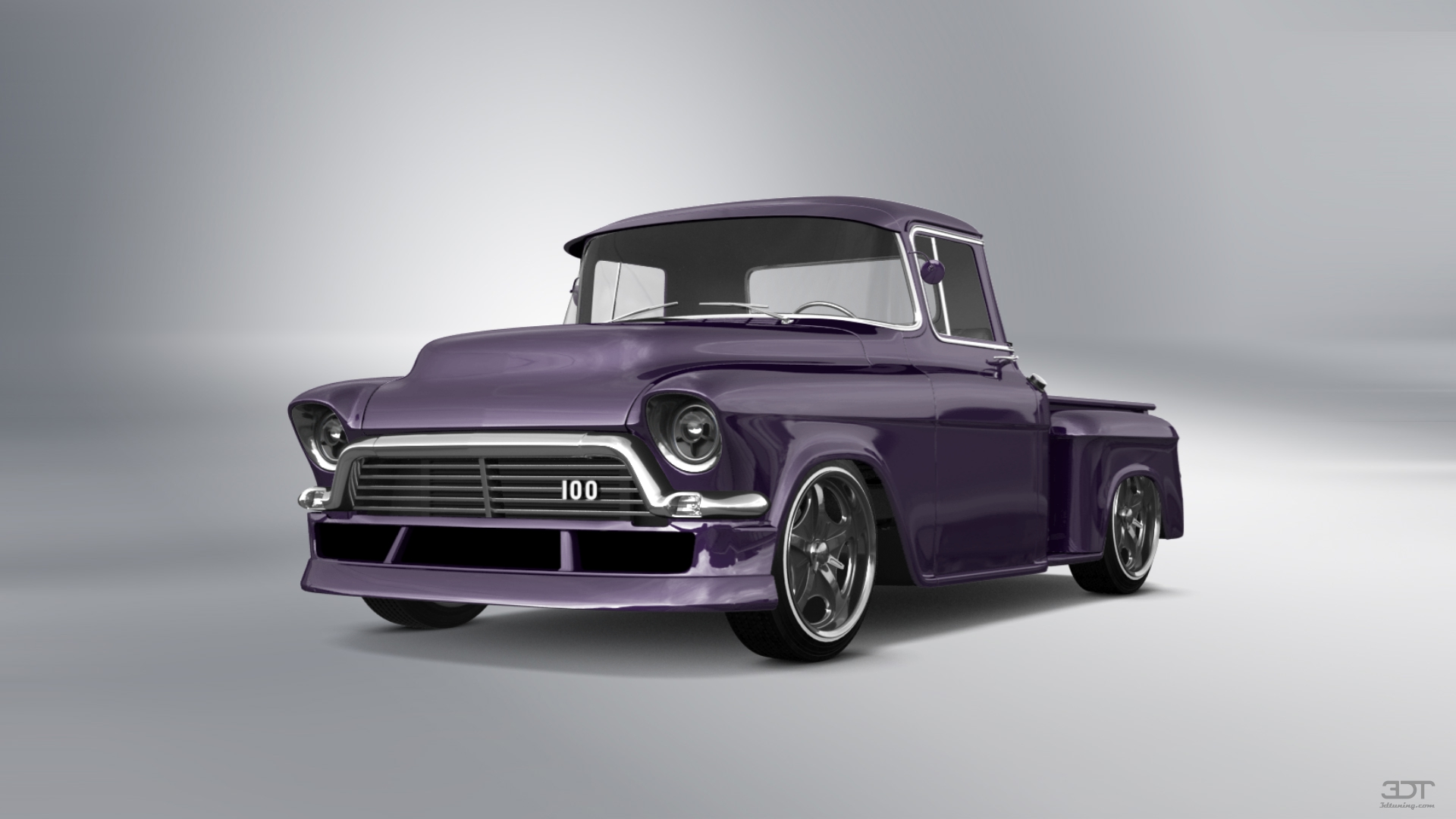 GMC 100 Stepside 2 Door pickup truck 1957 tuning