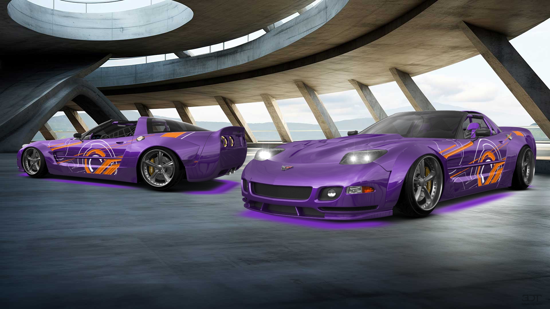 Chevrolet Corvette C5 Fastback 2 Door Coupe 1997 tuning