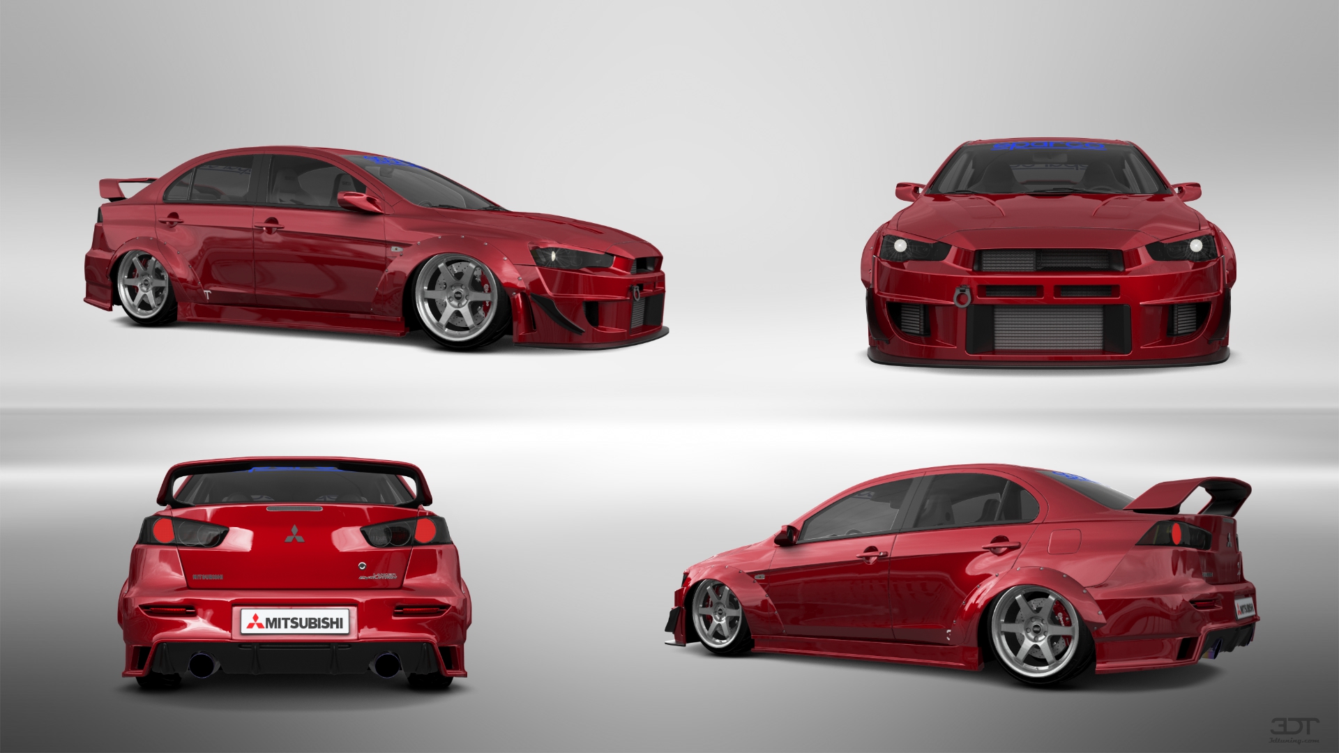 Mitsubishi Lancer Evolution X Sedan 2008 tuning