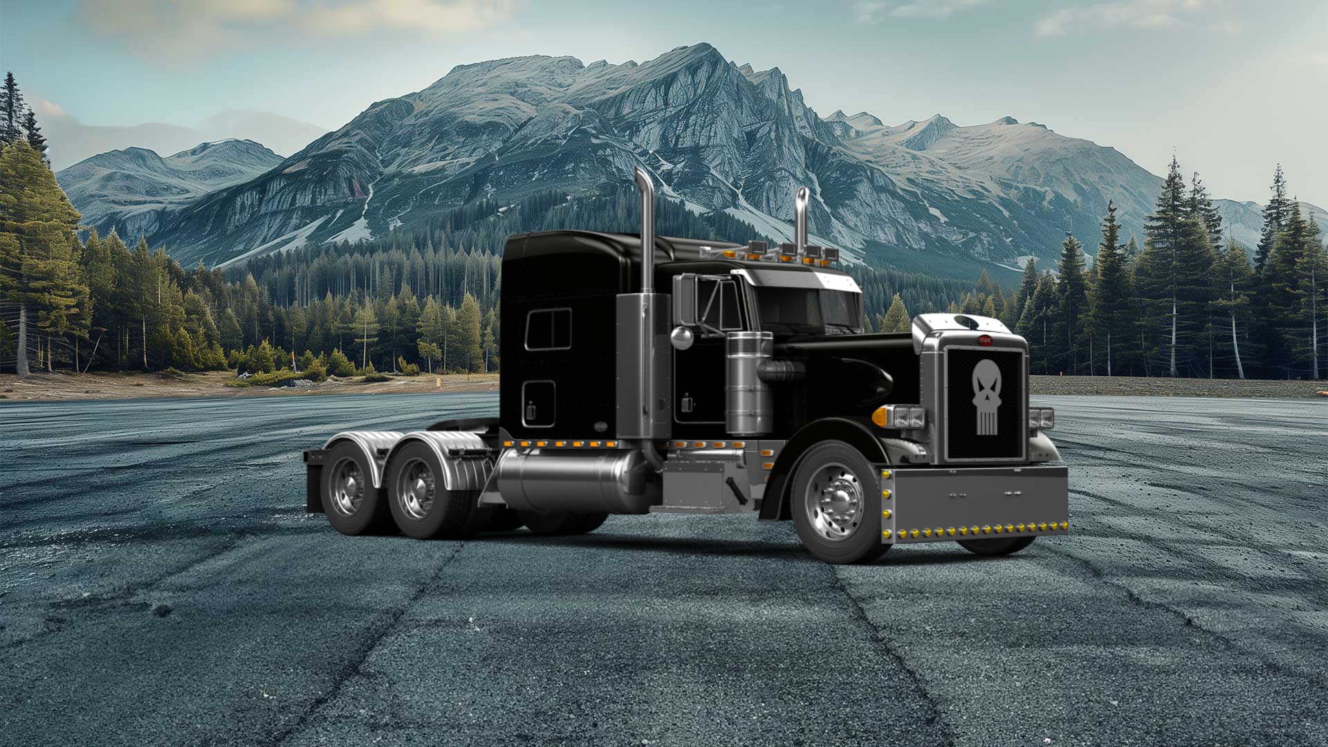 Peterbilt 359 Truck 1987