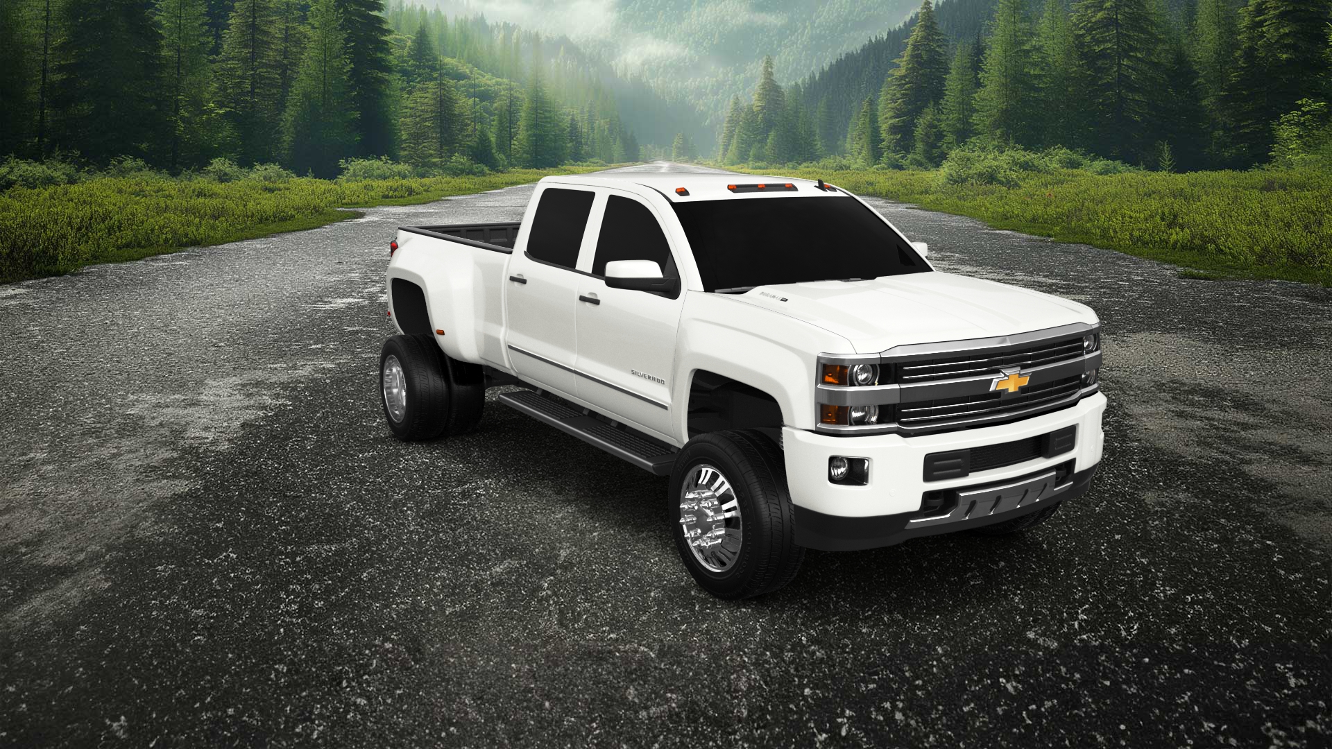 Chevrolet Silverado 3500 4 Door pickup truck 2015 tuning
