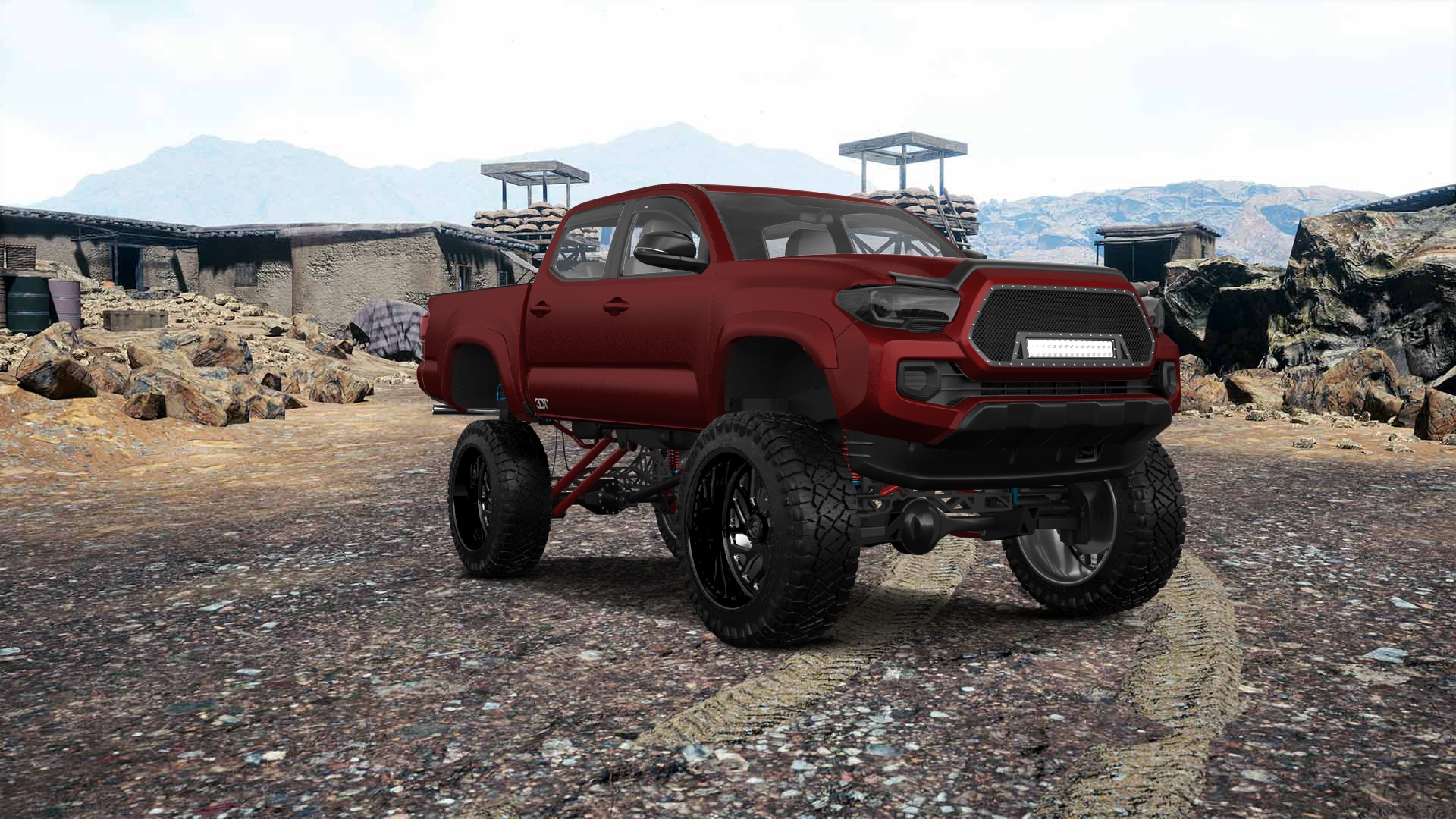 Toyota Tacoma 4 Door pickup truck 2018 tuning