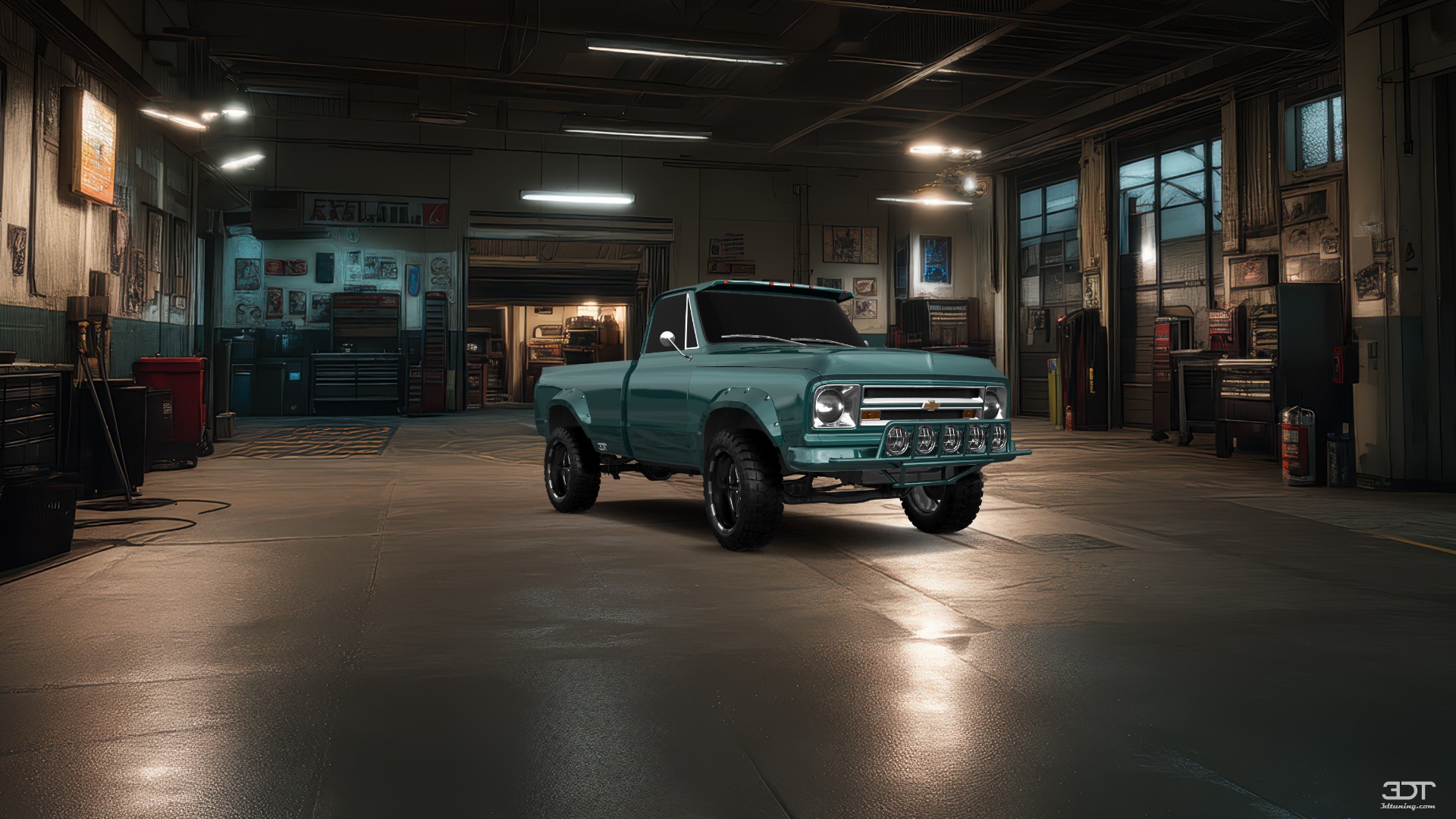 Chevrolet C-10 Cheyenne 2 Door pickup truck 1967 tuning
