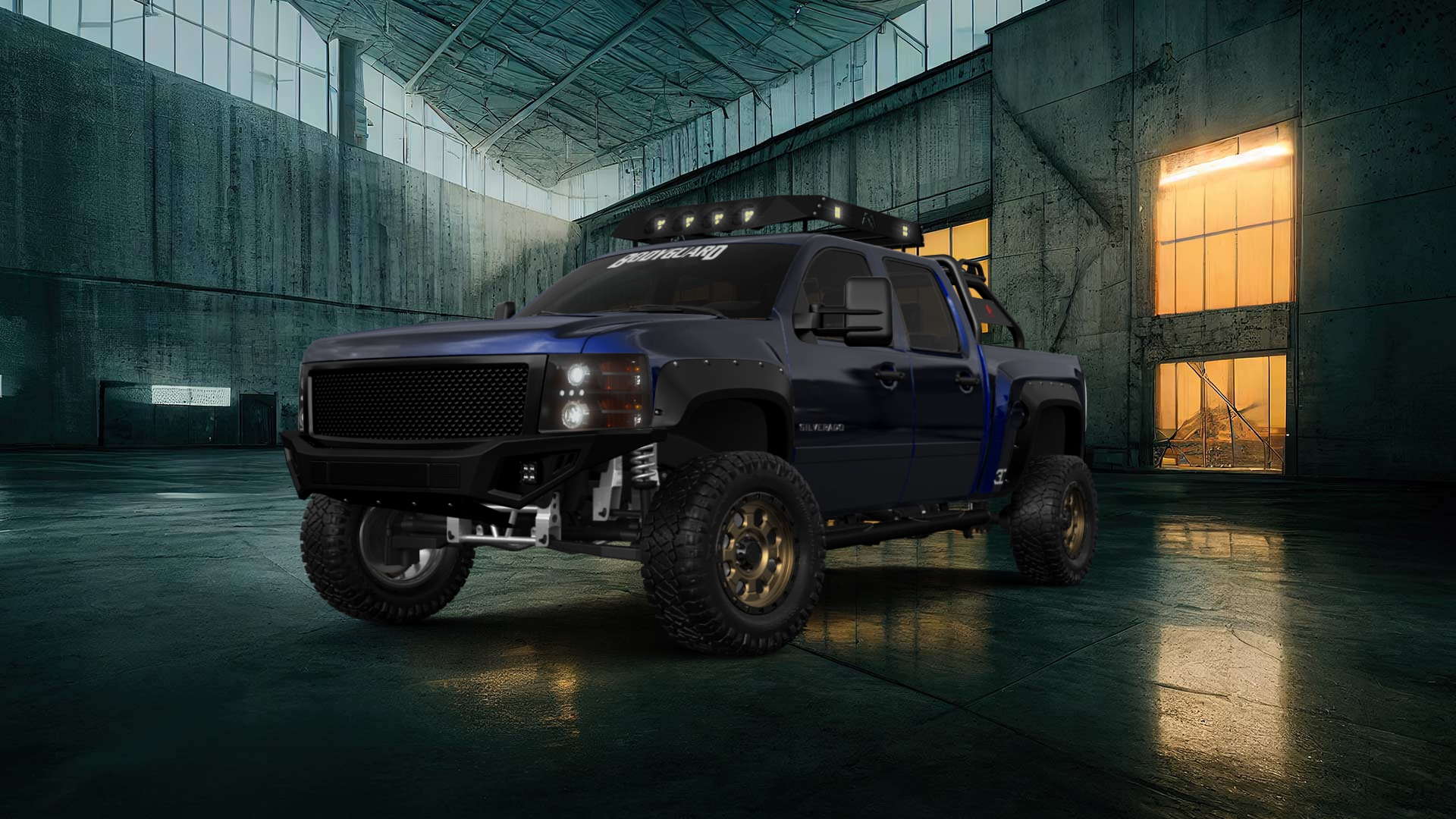 Chevrolet Silverado 1500 Crew Cab 4 Door pickup truck 2007