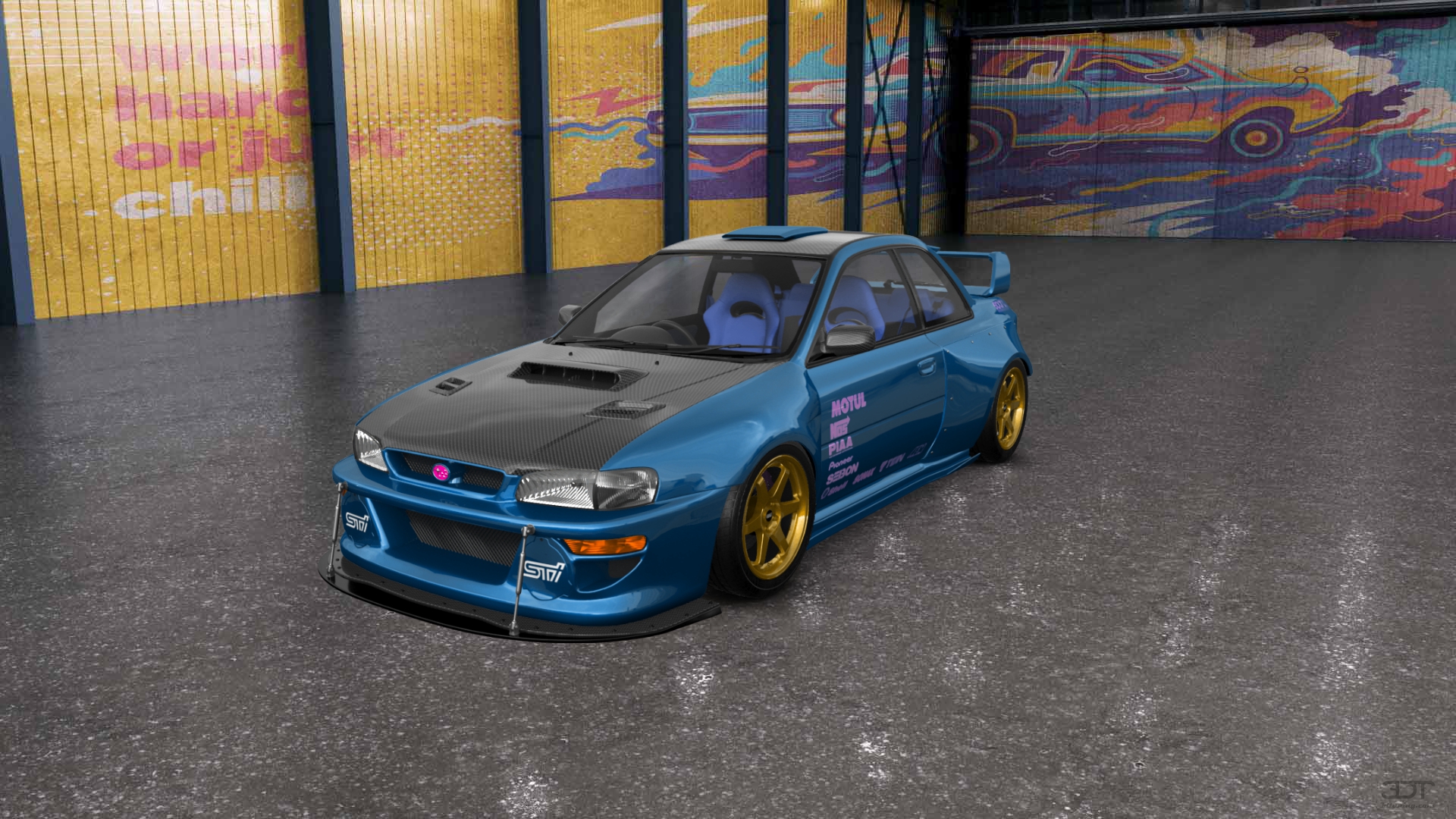 Subaru Impreza WRX STI 22B 2 Door Coupe 2000