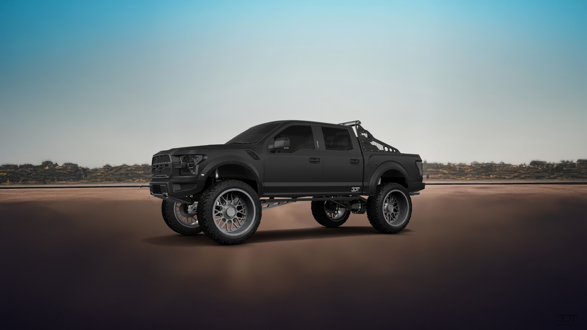 Ford F-150 Raptor 4 Door pickup truck 2017 tuning