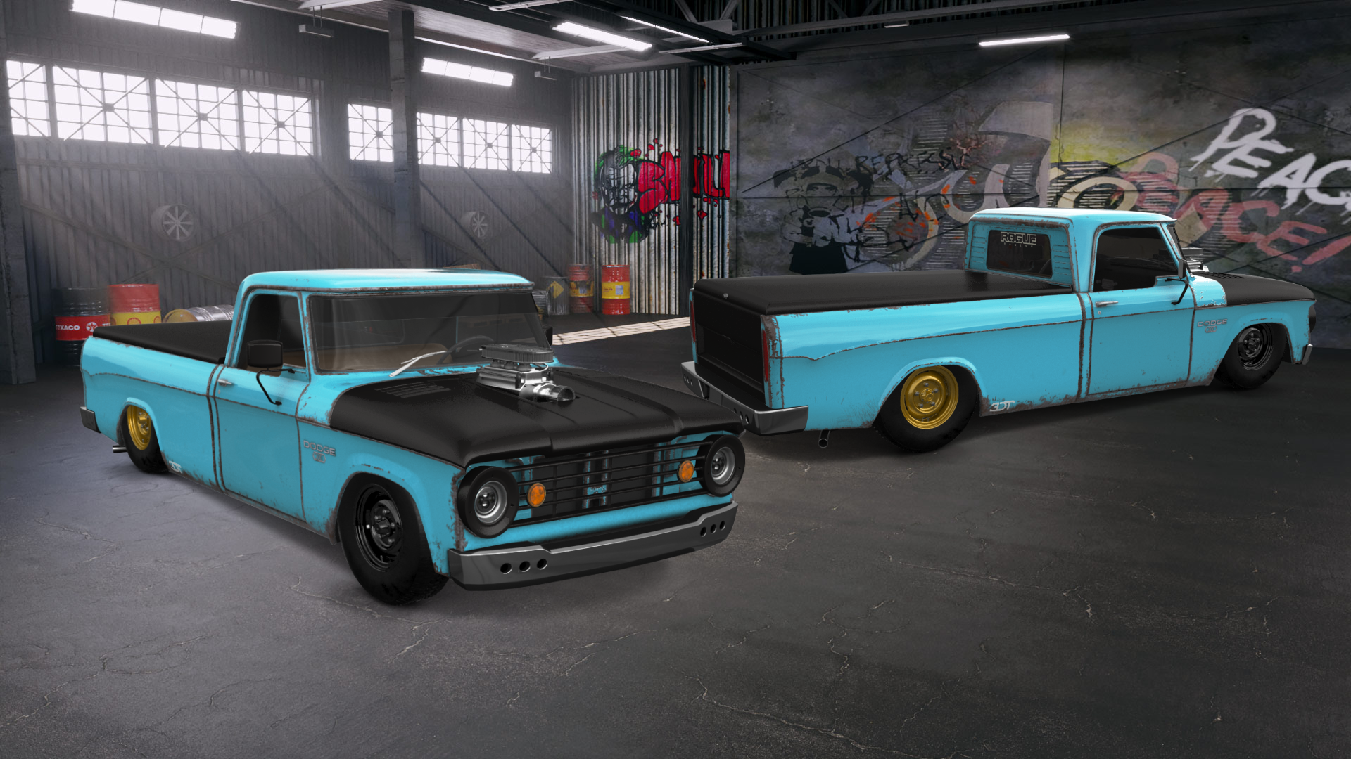 Dodge Power Wagon W200 2 Door pickup truck 1966 Images