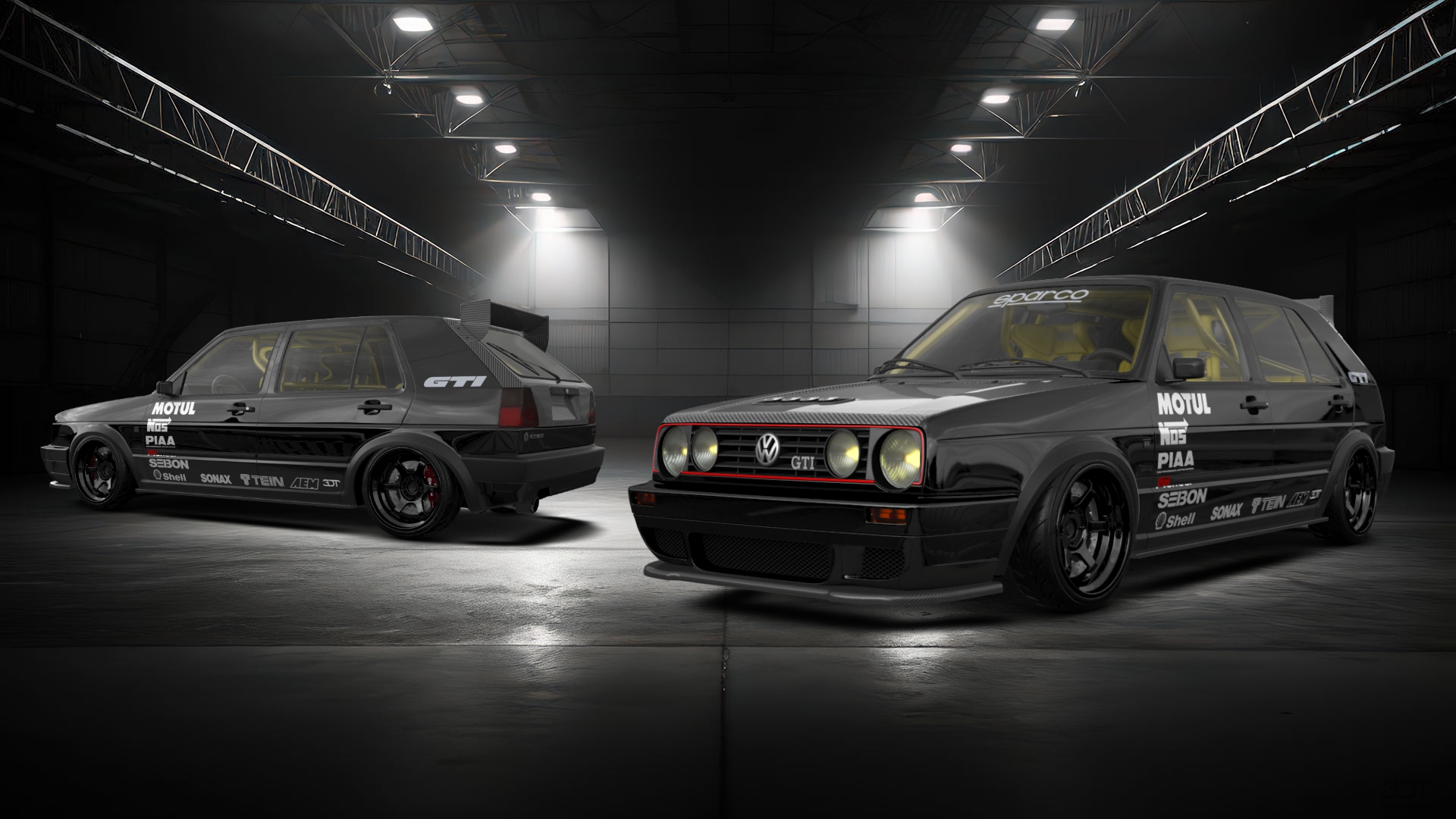 Volkswagen Golf Mk2 5 Door Hatchback 1983 tuning