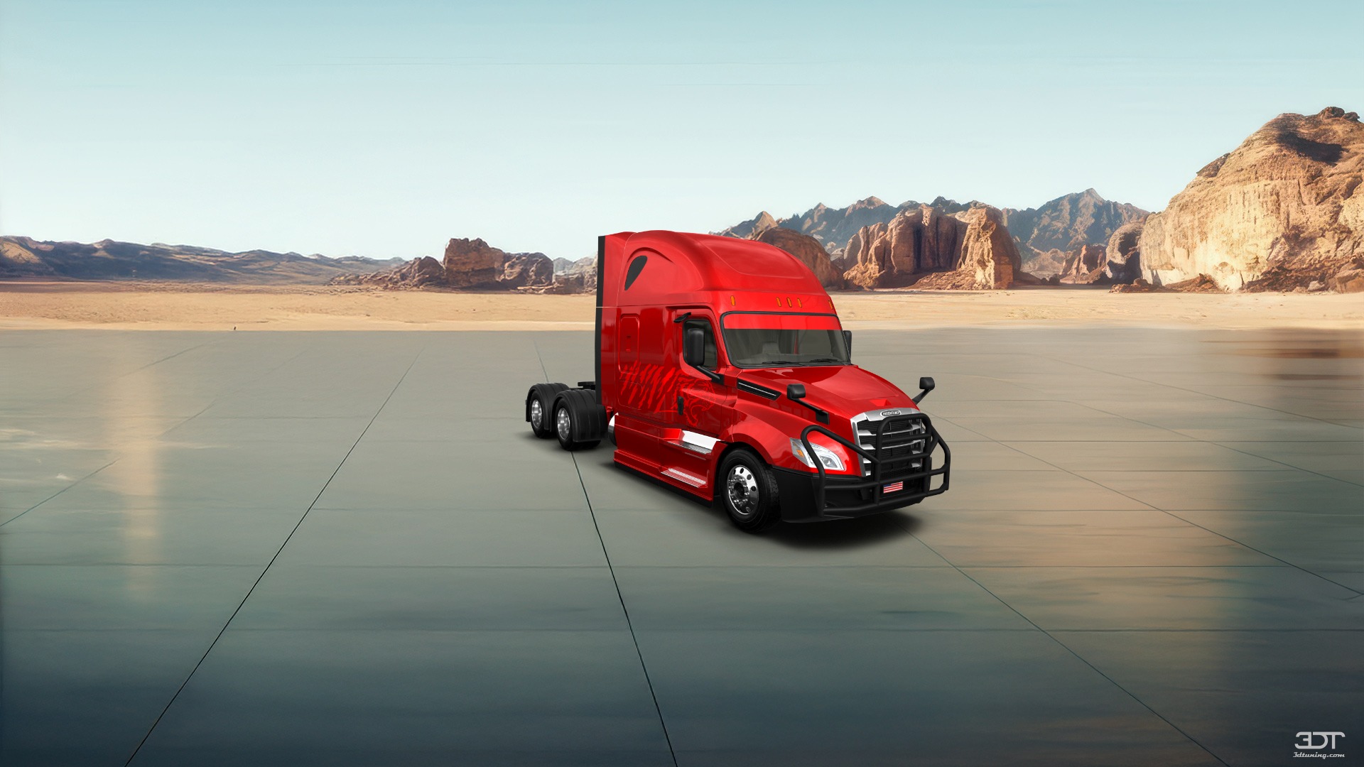 Freightliner Cascadia Sleeper Cab Truck 2018 tuning