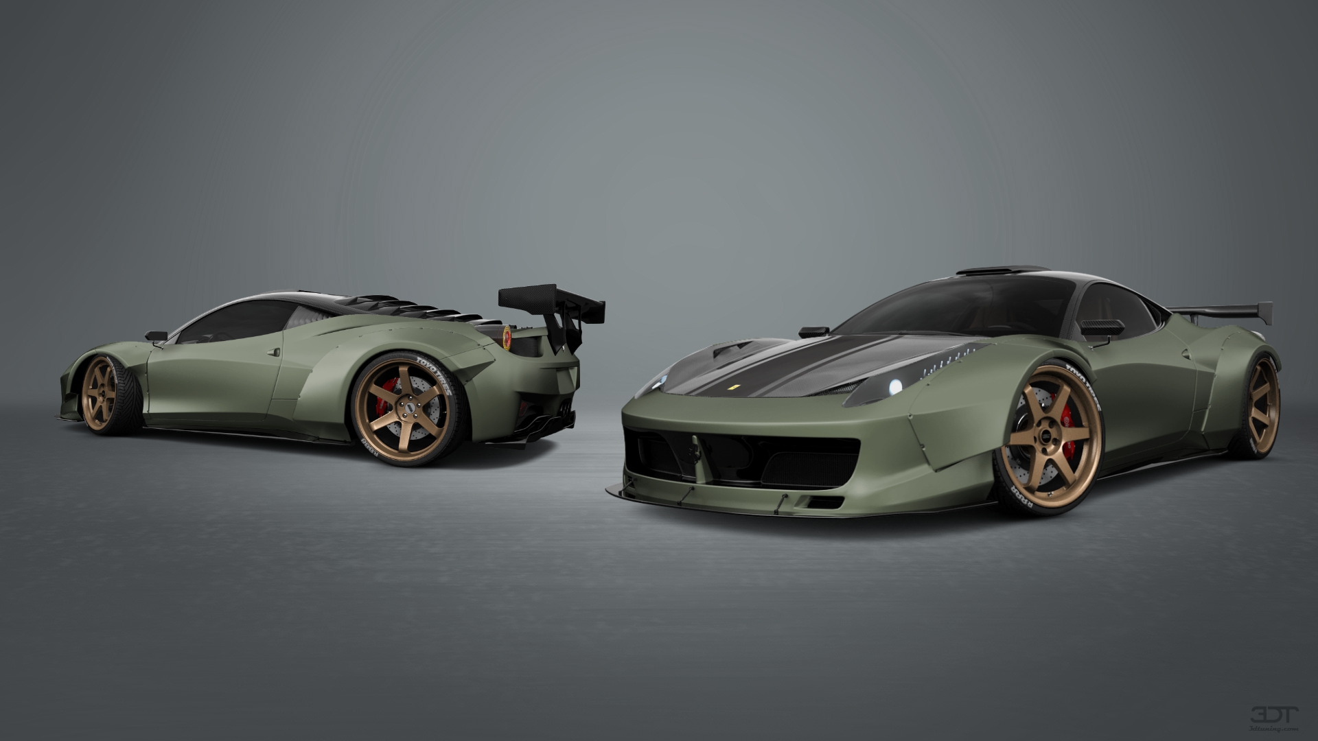 Ferrari 458 Italia 2 door spider 2010 tuning