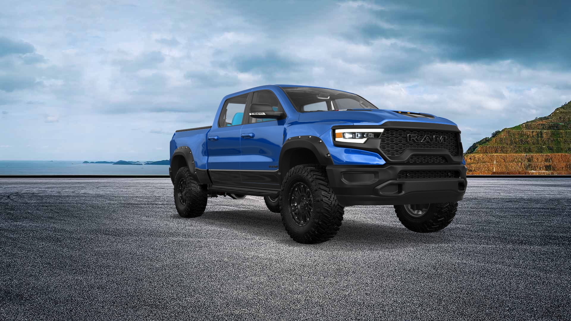 Dodge Ram 1500 TRX 4 Door pickup truck 2021 tuning