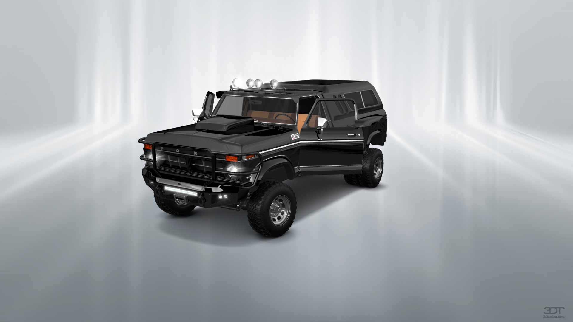 Ford F-350 Dually 2 Door pickup truck 1974 tuning