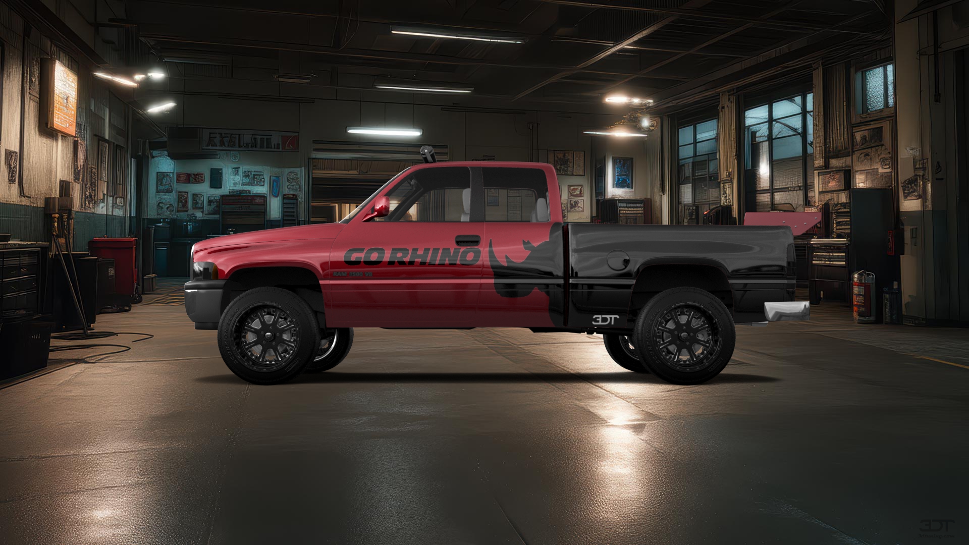 Dodge Ram 1500 Club Cab Pickup Truck 1999 tuning
