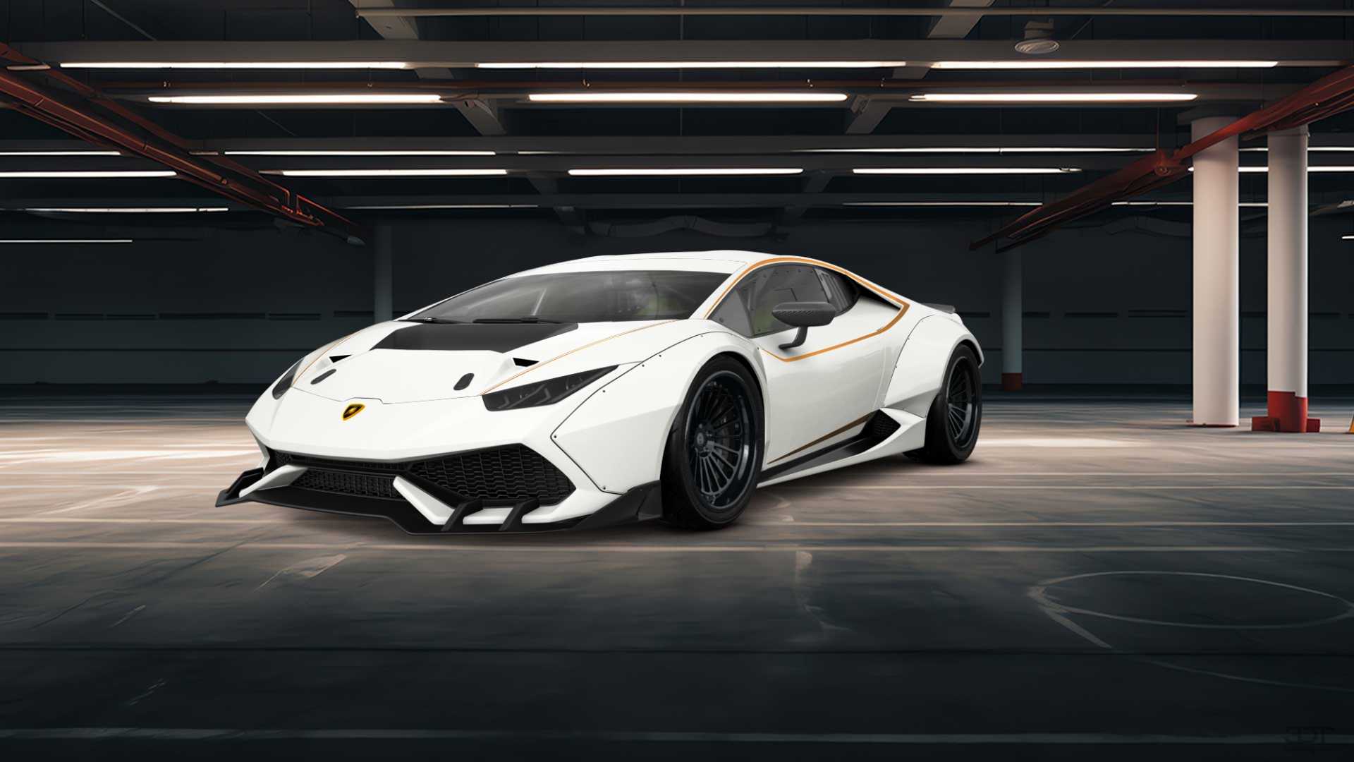 Lamborghini Huracan 2 Door Coupe 2014 tuning