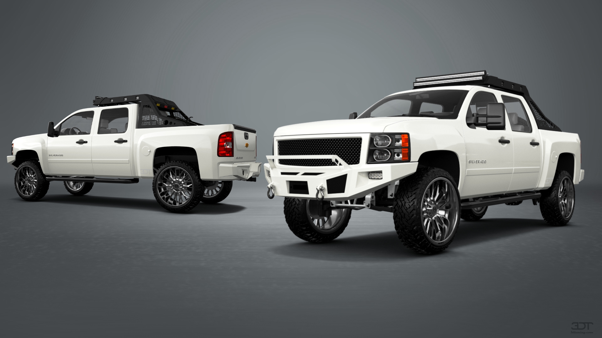 Chevrolet Silverado 1500 Crew Cab 4 Door pickup truck 2007 tuning