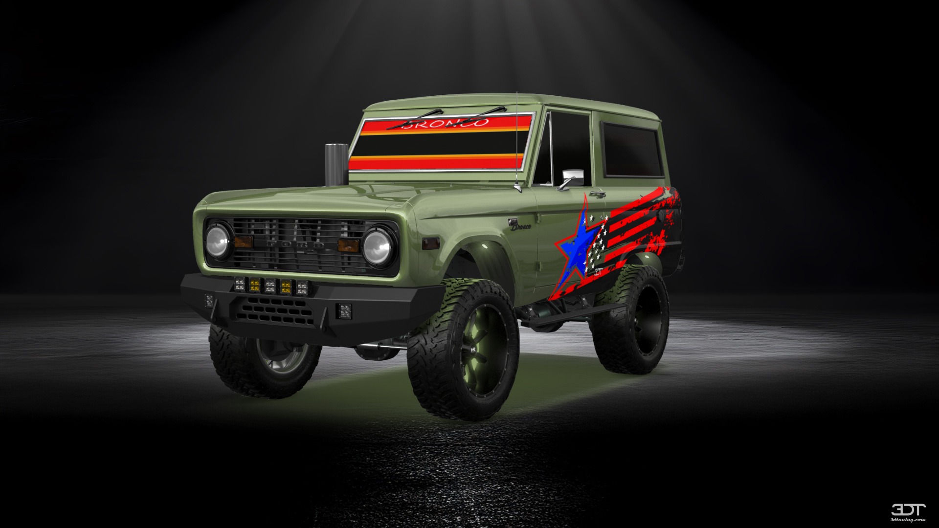 Ford Bronco 3 Door SUV 1965