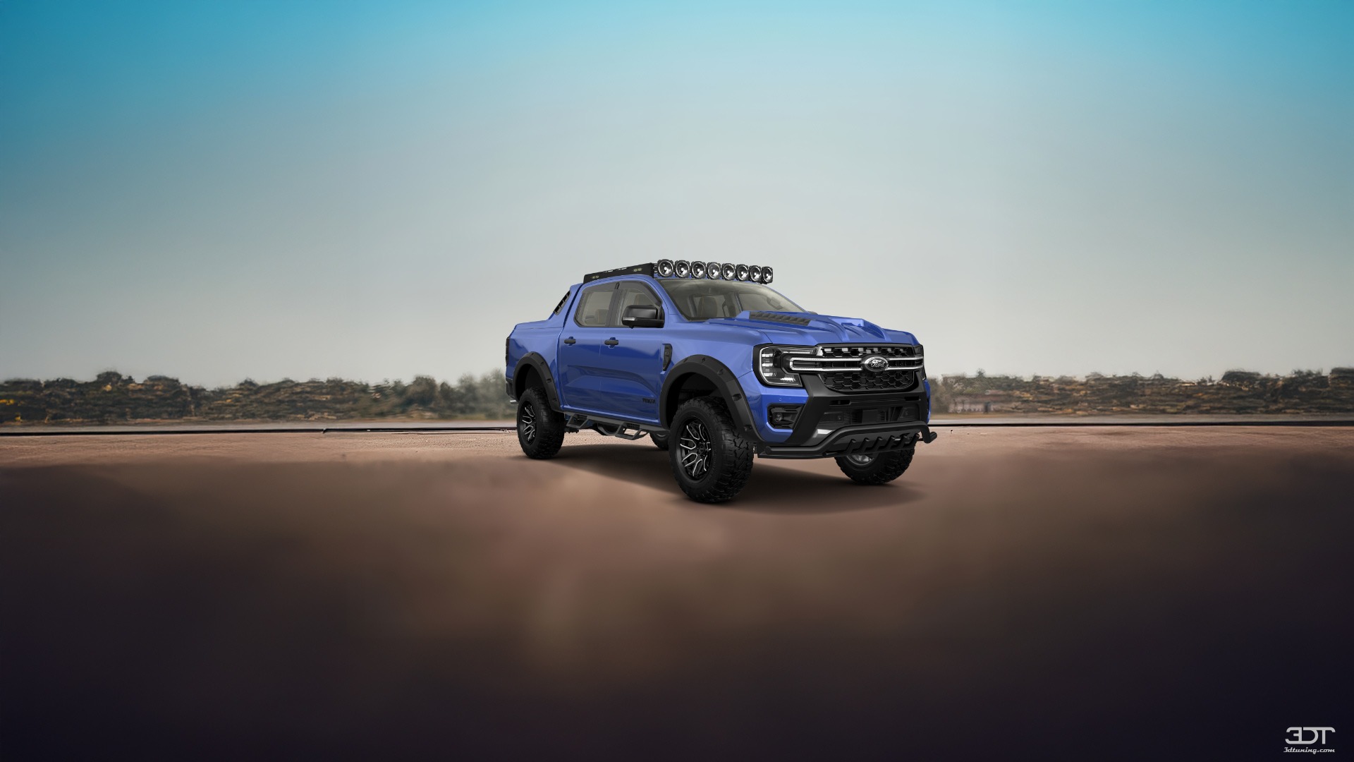 Ford Ranger 4 Door pickup truck 2022 tuning