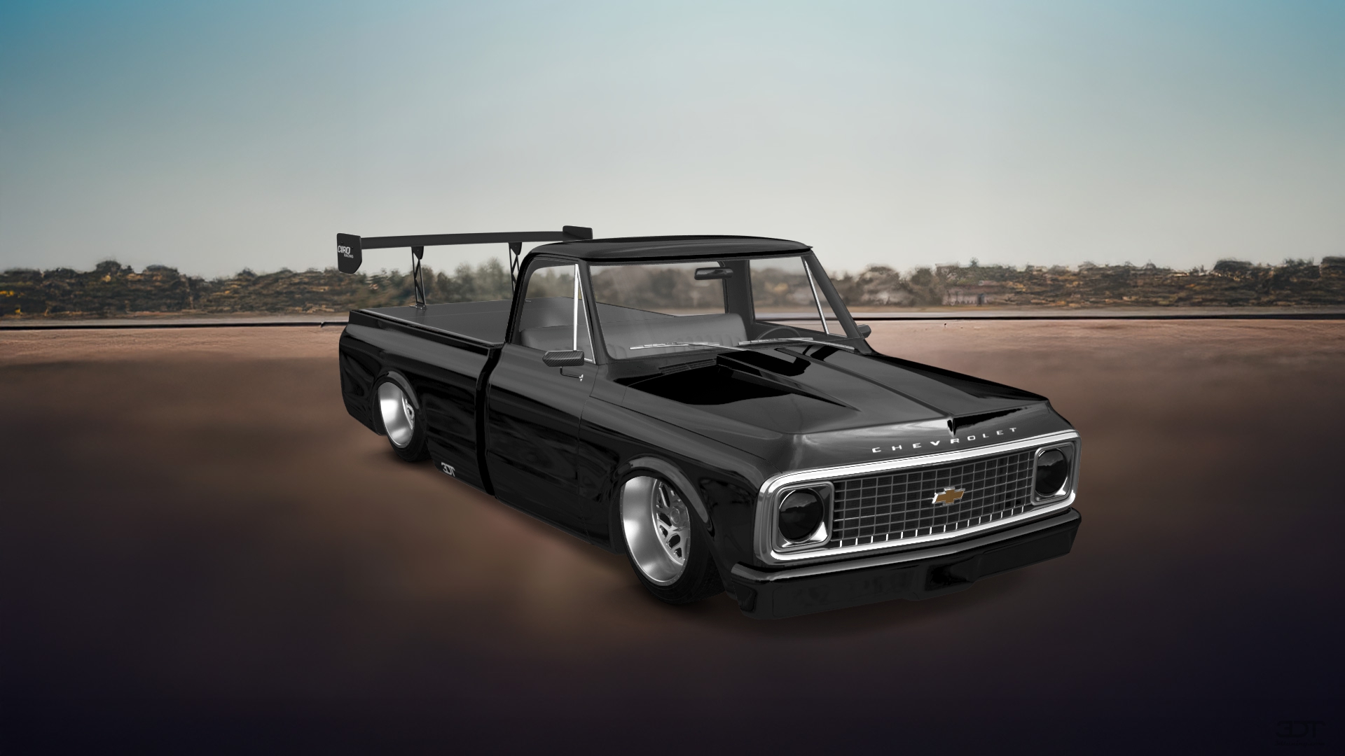 Chevrolet C-10 Cheyenne 2 Door pickup truck 1972 tuning