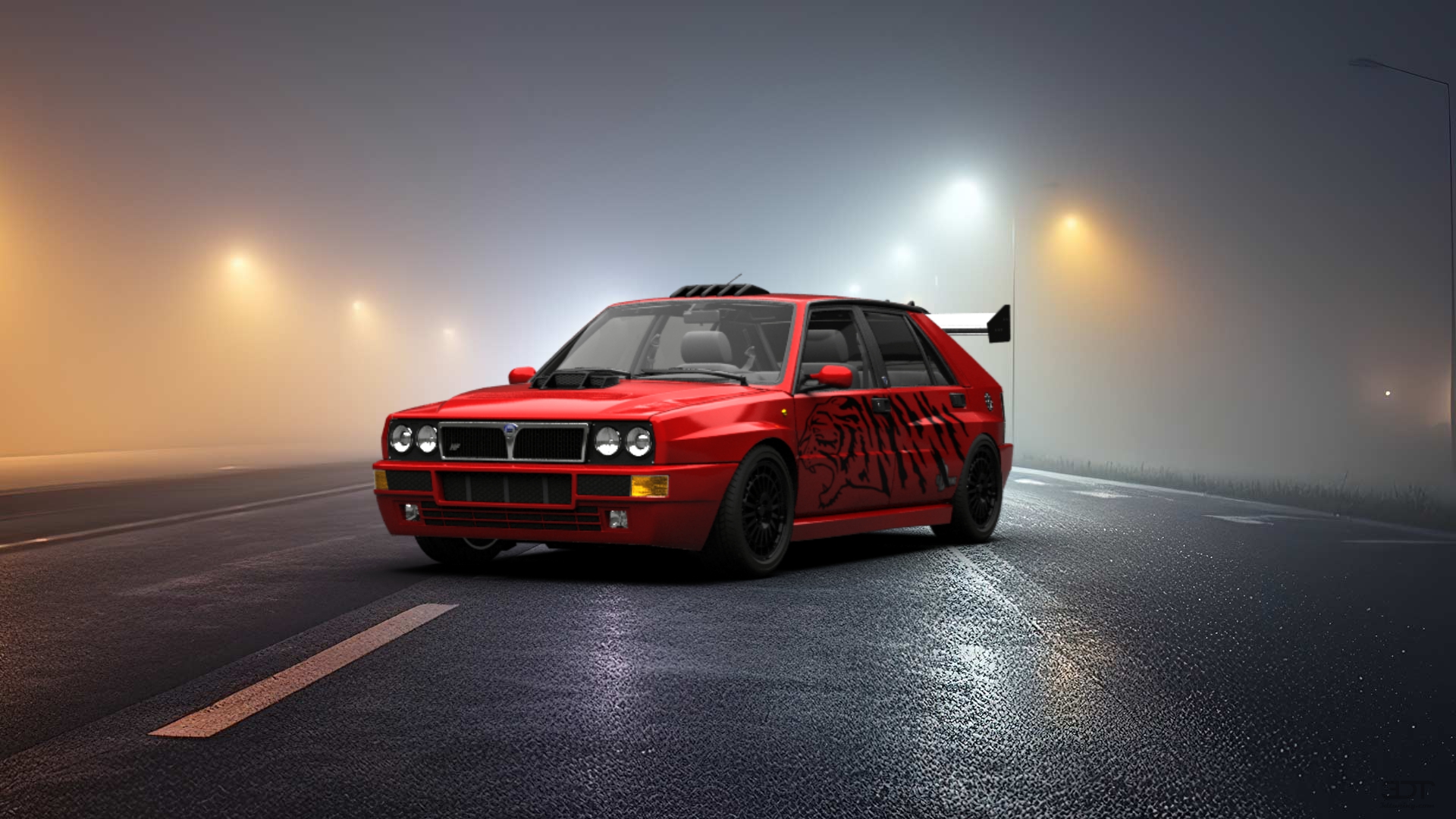 Lancia Delta EVO 5 Door Hatchback 1992 tuning
