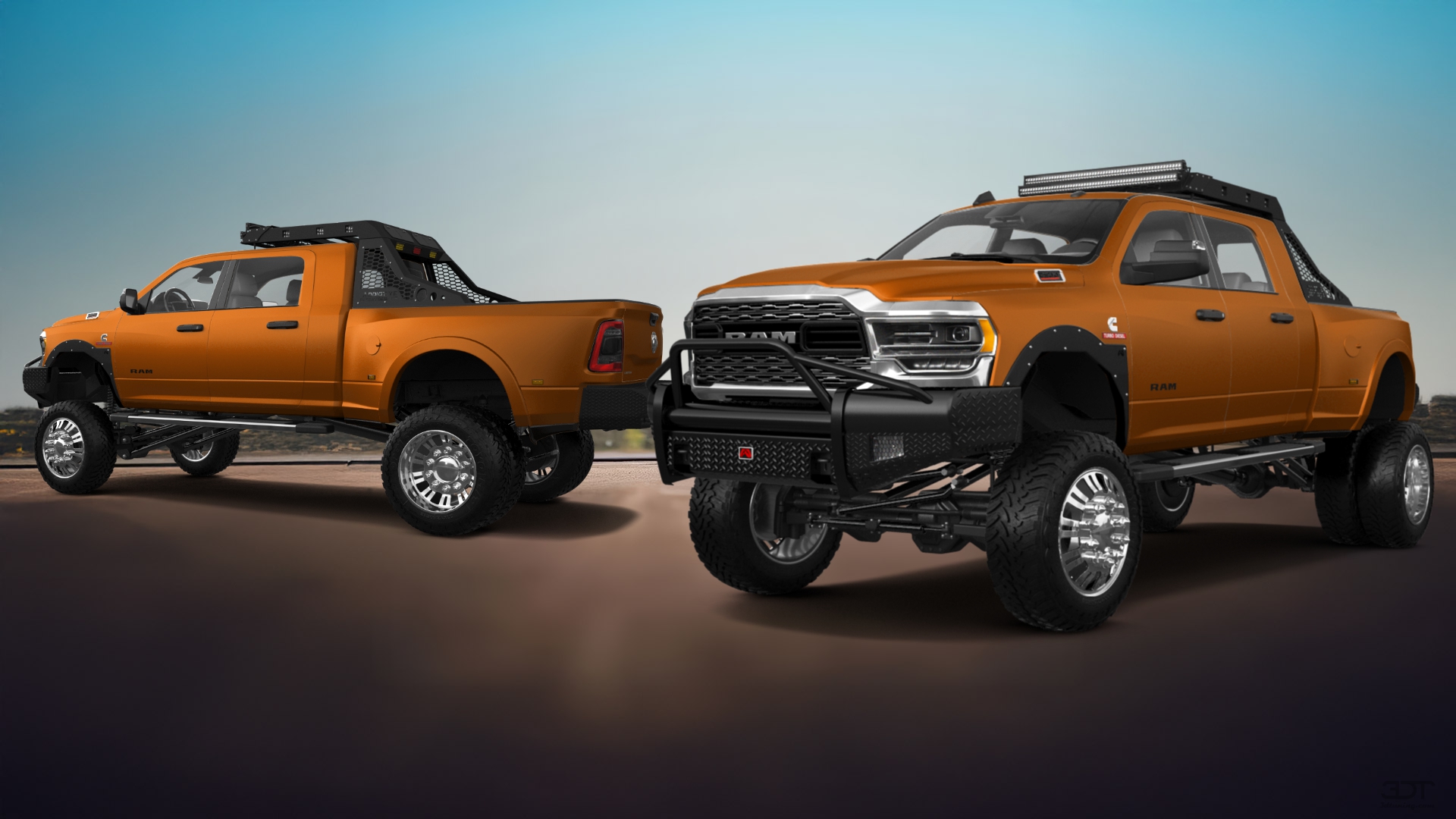 Dodge Ram 3500 4 Door pickup truck 2020 tuning