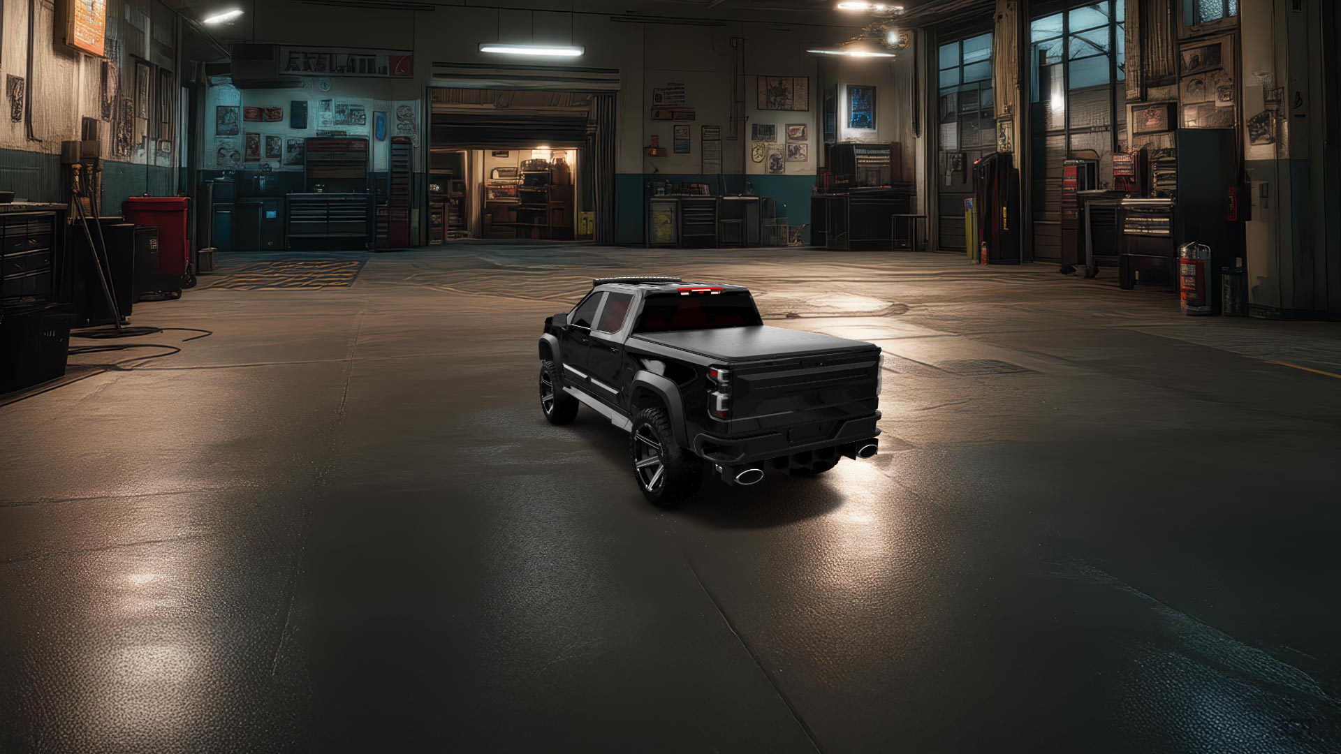 Chevrolet Silverado 1500 4 Door pickup truck 2019 tuning