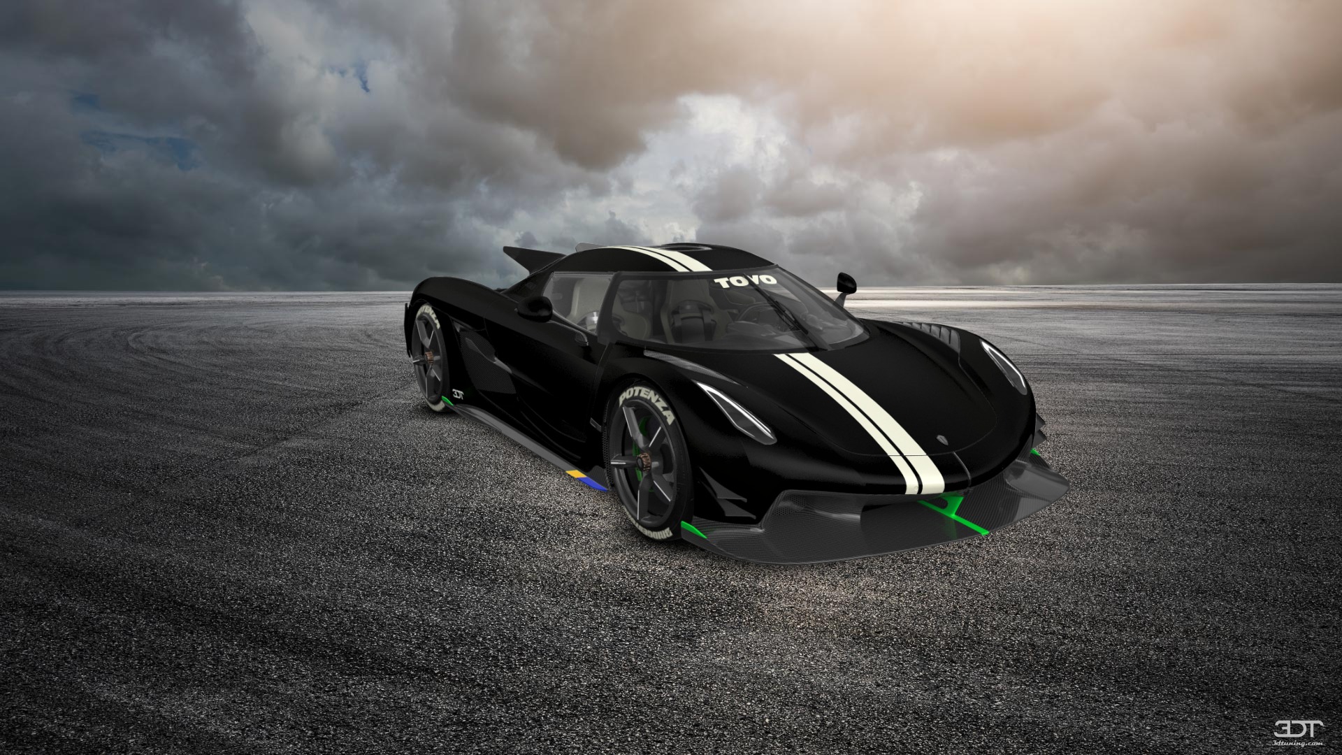 Koenigsegg Jesko 2 door targa top 2020