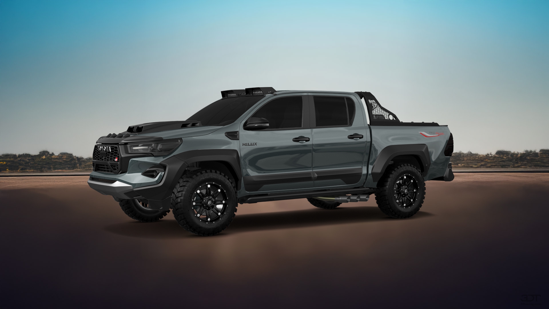 Toyota Hilux Double Cab 4 Door pickup truck 2015 tuning