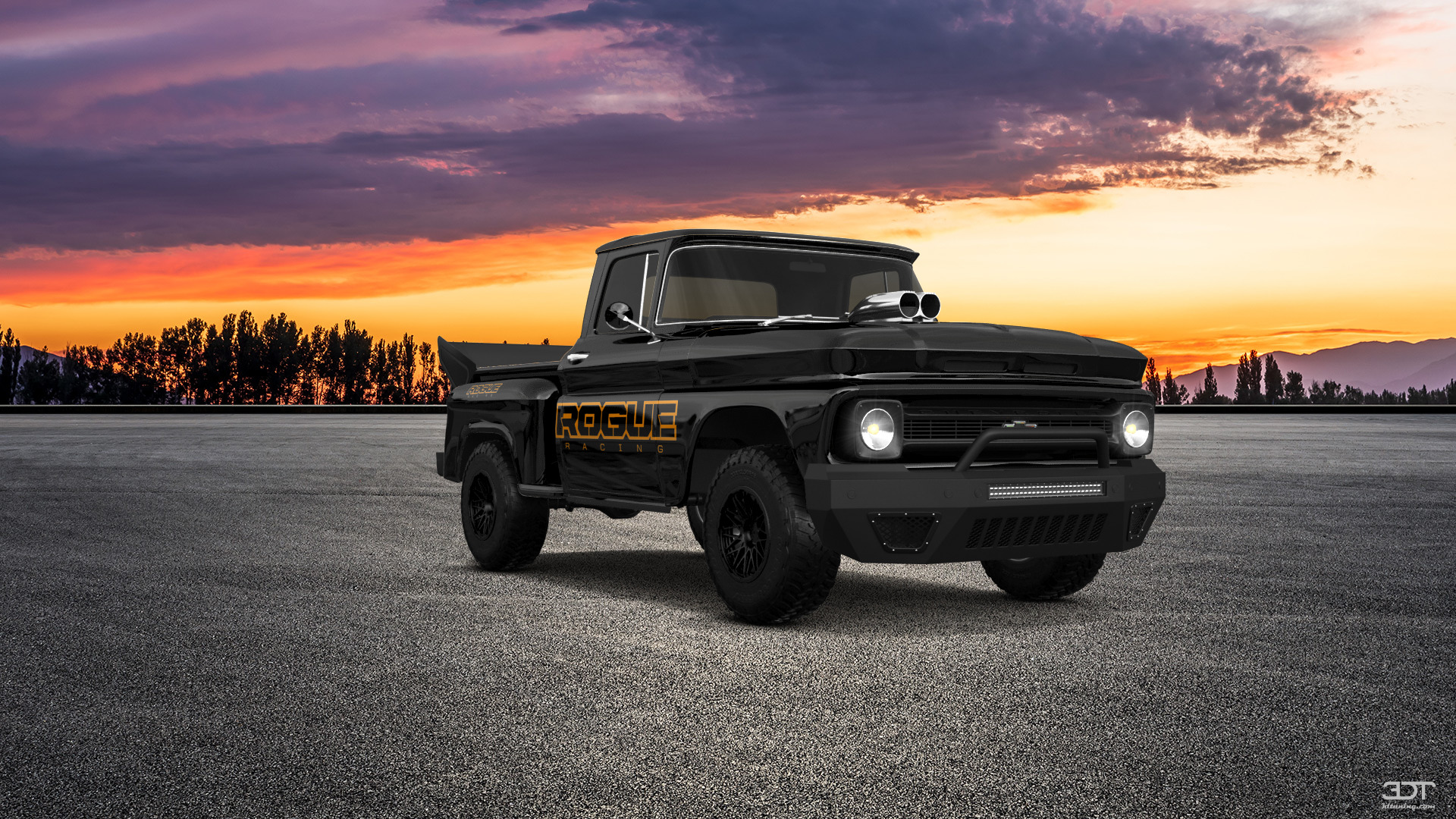 Chevrolet C-10 Stepside 2 Door pickup truck 1963