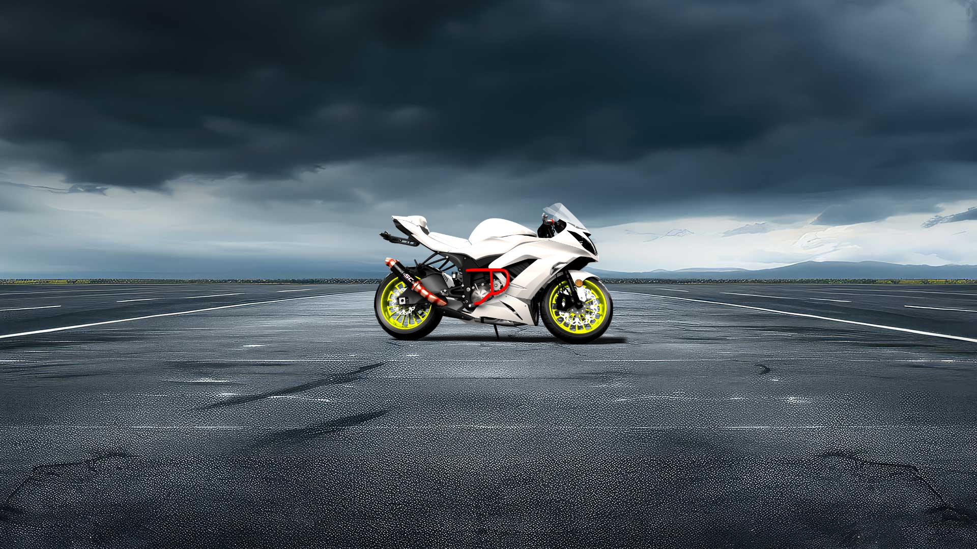 Kawasaki Ninja ZX 6R Sport Bike 2015 tuning