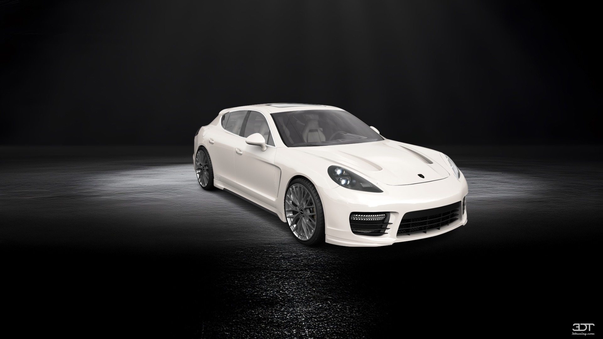Porsche Panamera 4 door fastback saloon 2011 tuning