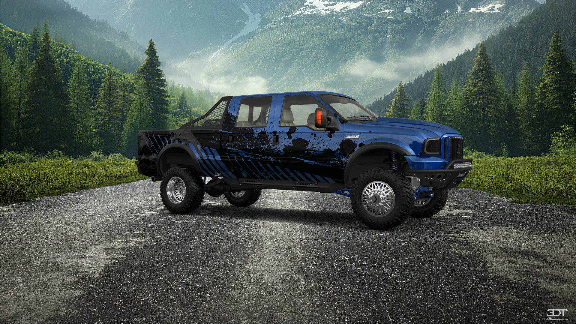 Ford F-250 Crew Cab 4 Door pickup truck 1999