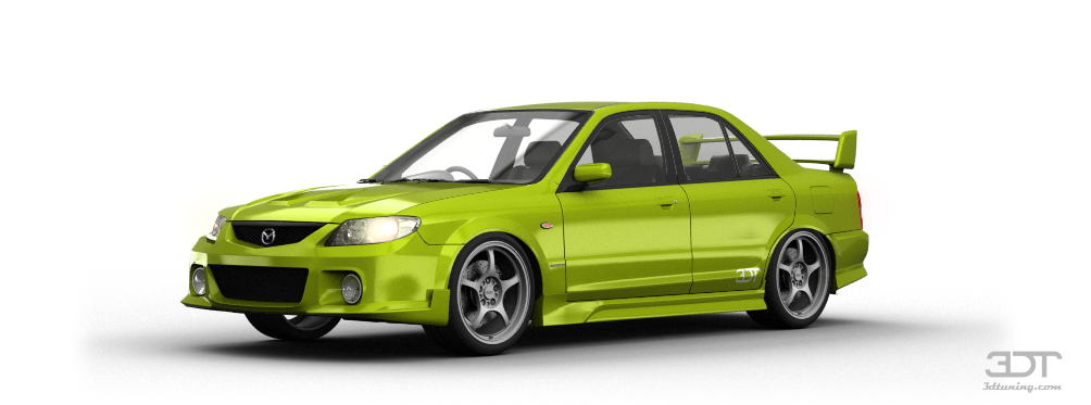 Tuning Mazda Familia Sedan 2001