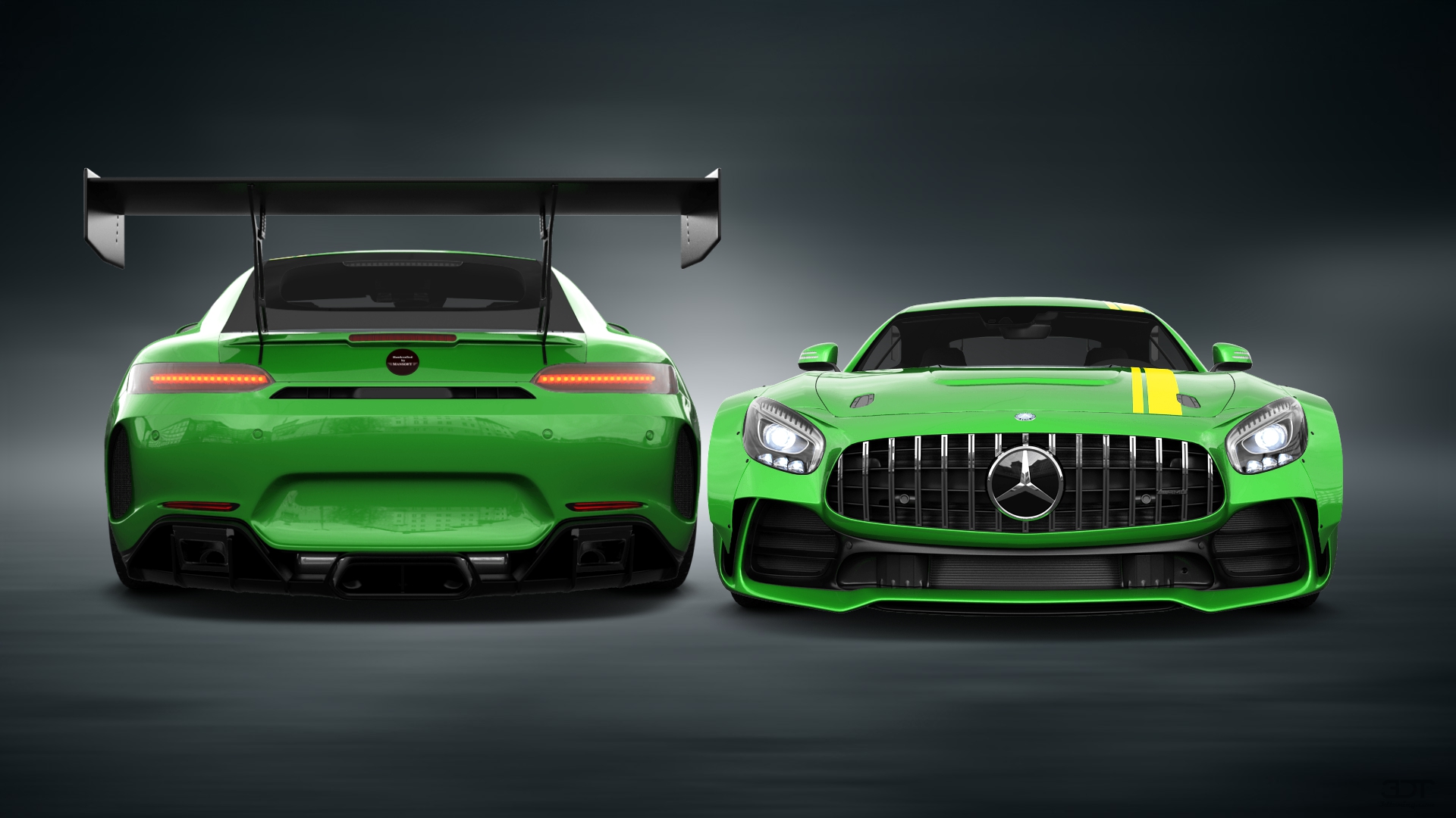Mercedes AMG GT 2 door fastback coupe 2016