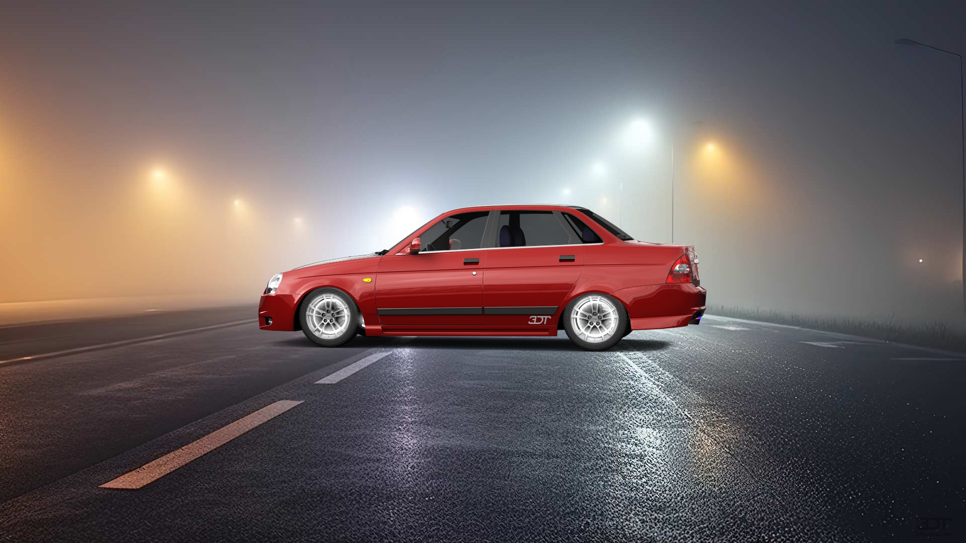 Lada Priora 2170 Sedan 2012 tuning