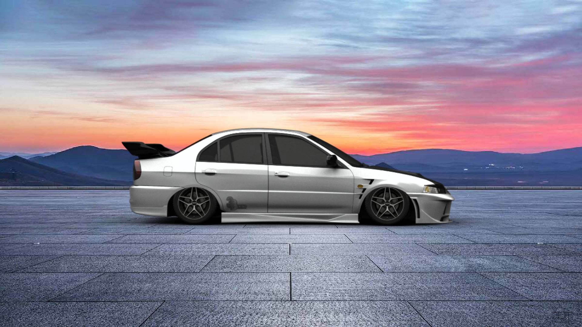 Mitsubishi Lancer Evo IV Sedan 1996 tuning